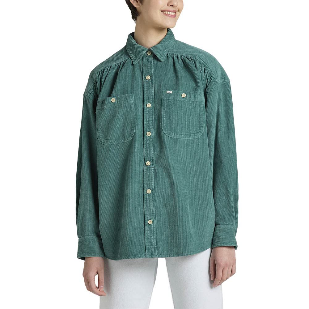 Lee Frontier t-shirt femme M bleu Mid Cascade