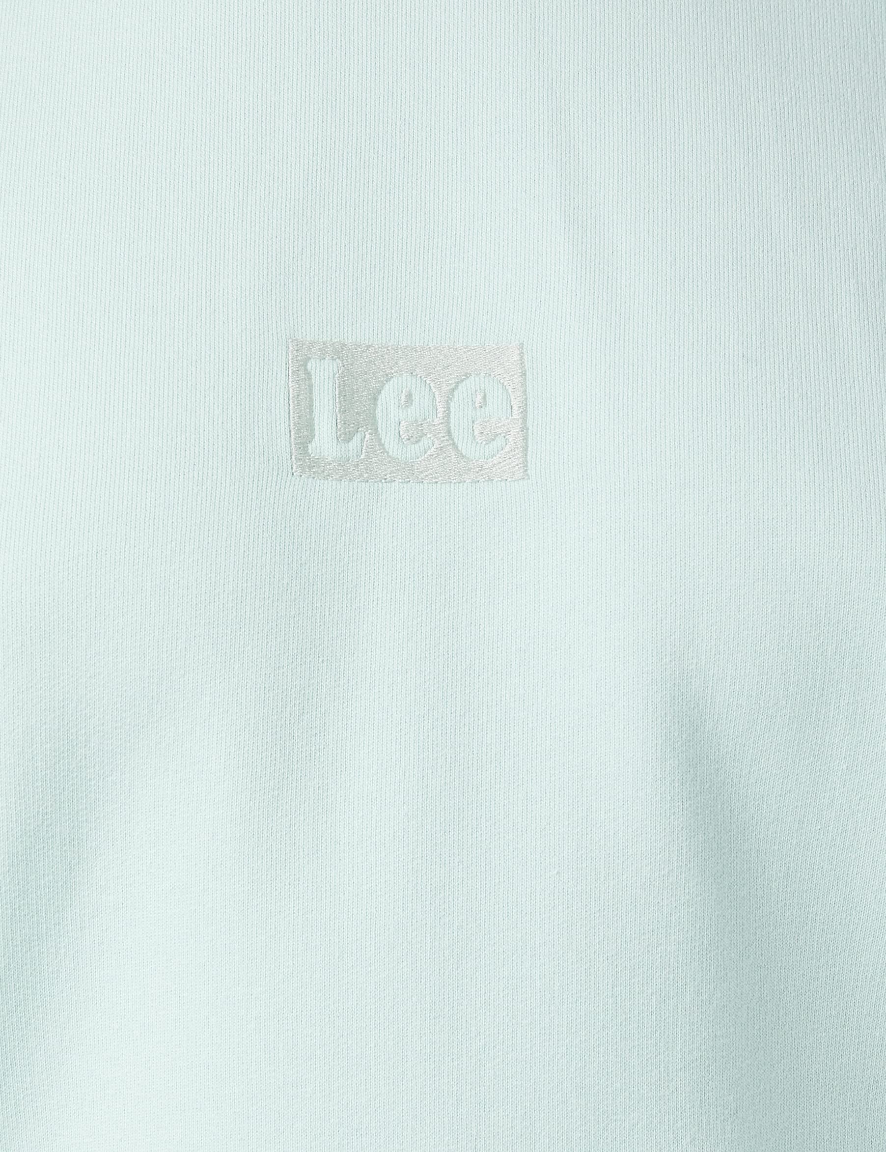 Lee Shrunken sweat femme Sea Green molleton