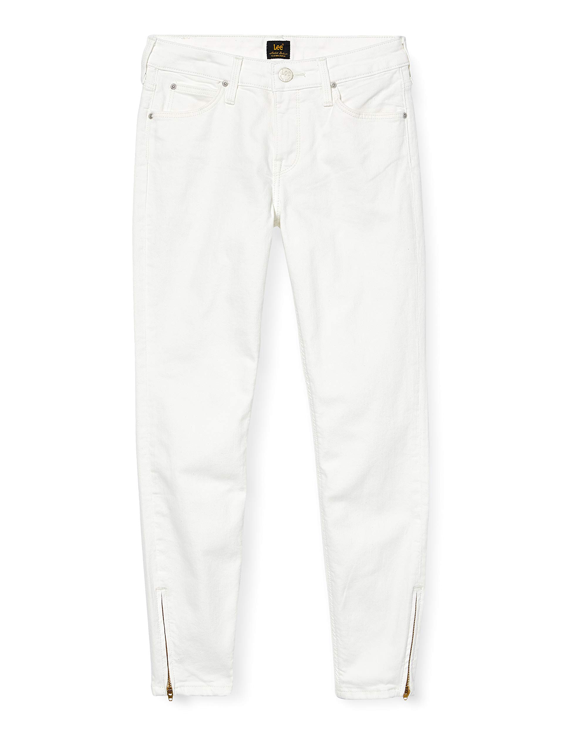 Lee Scarlett Cropped jean femme blanc Rinse 27W/35L
