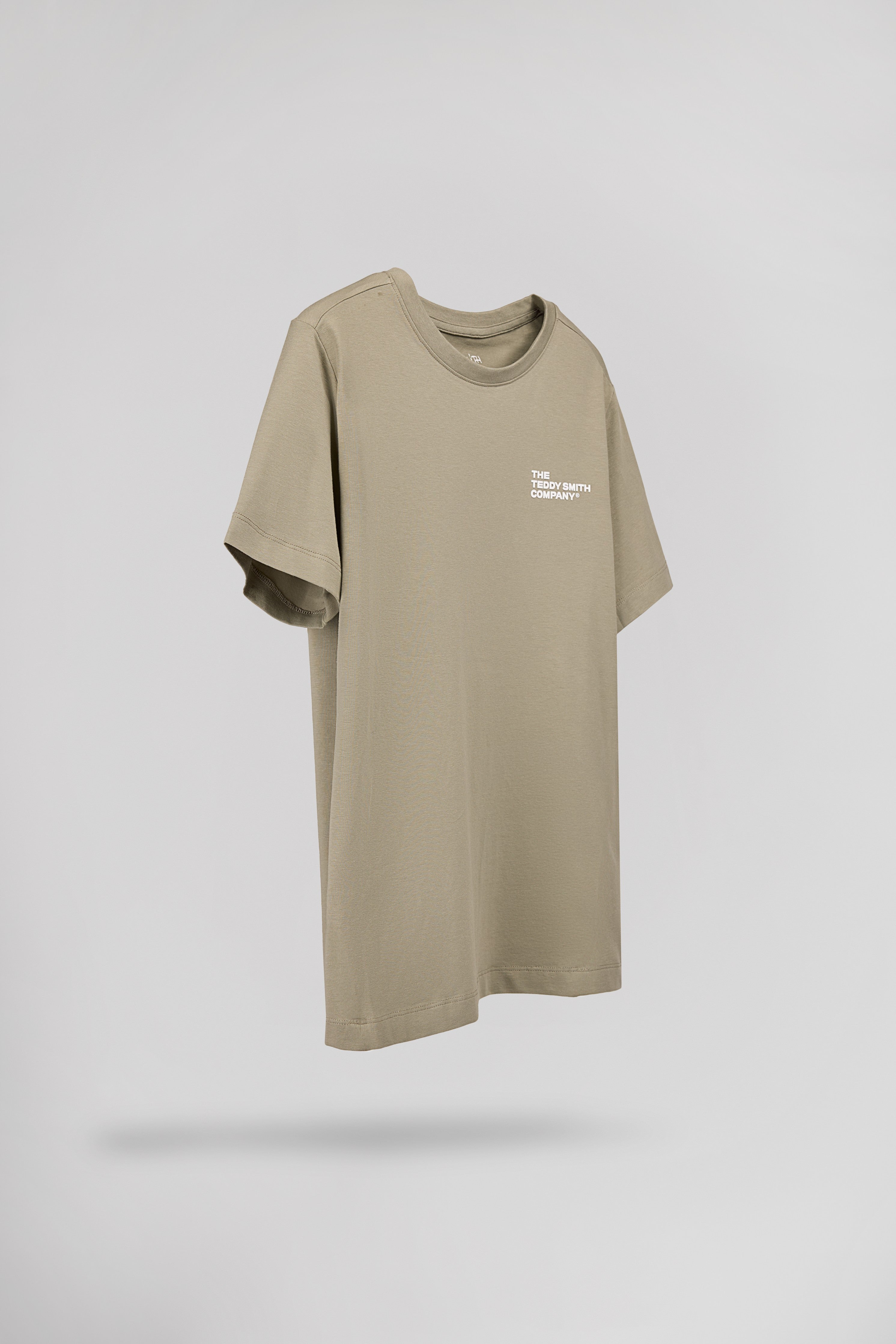 Teddy Smith T-Company MC JR t-shirt kaki garçon
