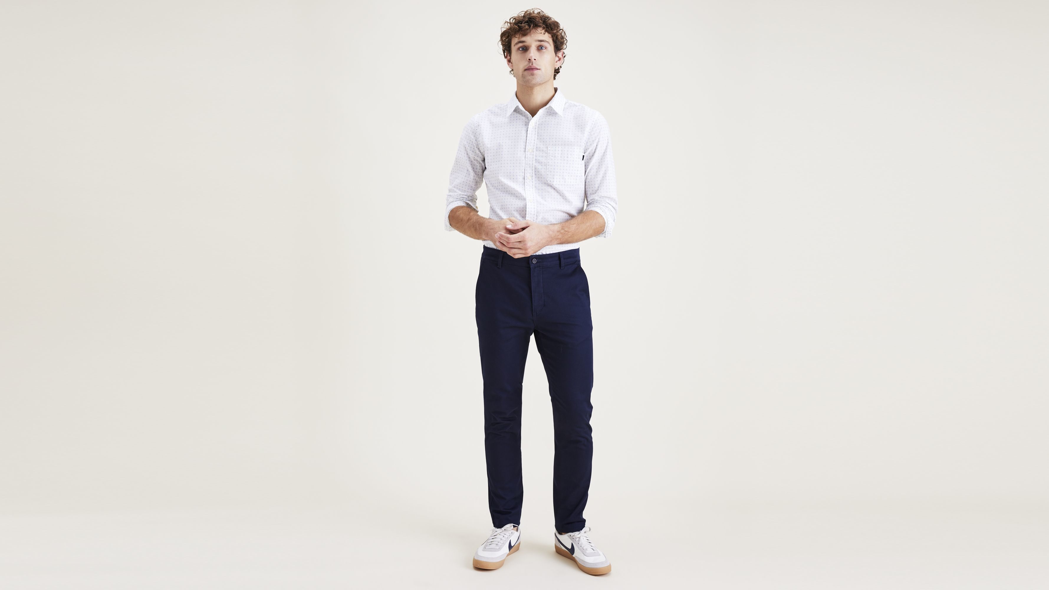 Dockers Original Chino Skinny chino bleu marine coton