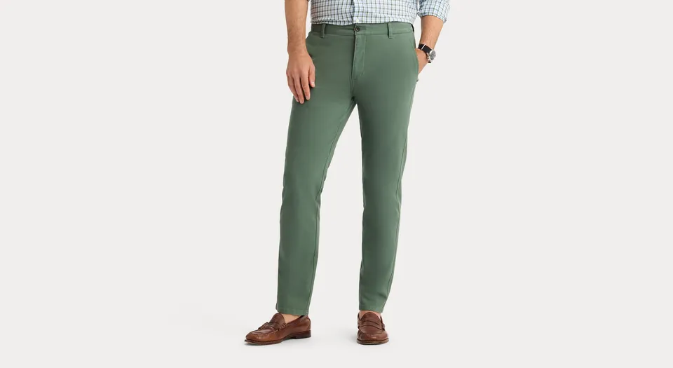 Dockers Ultimate Slim Fit chino vert Duck stretch