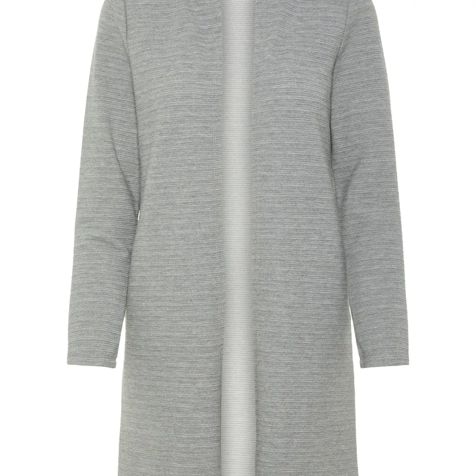 Noisy May gilet long col rond doux regular fit 85 cm