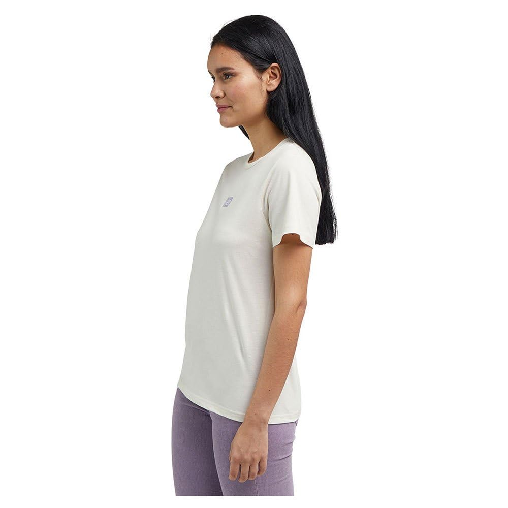 Lee Regular t-shirt femme beige coton quotidien
