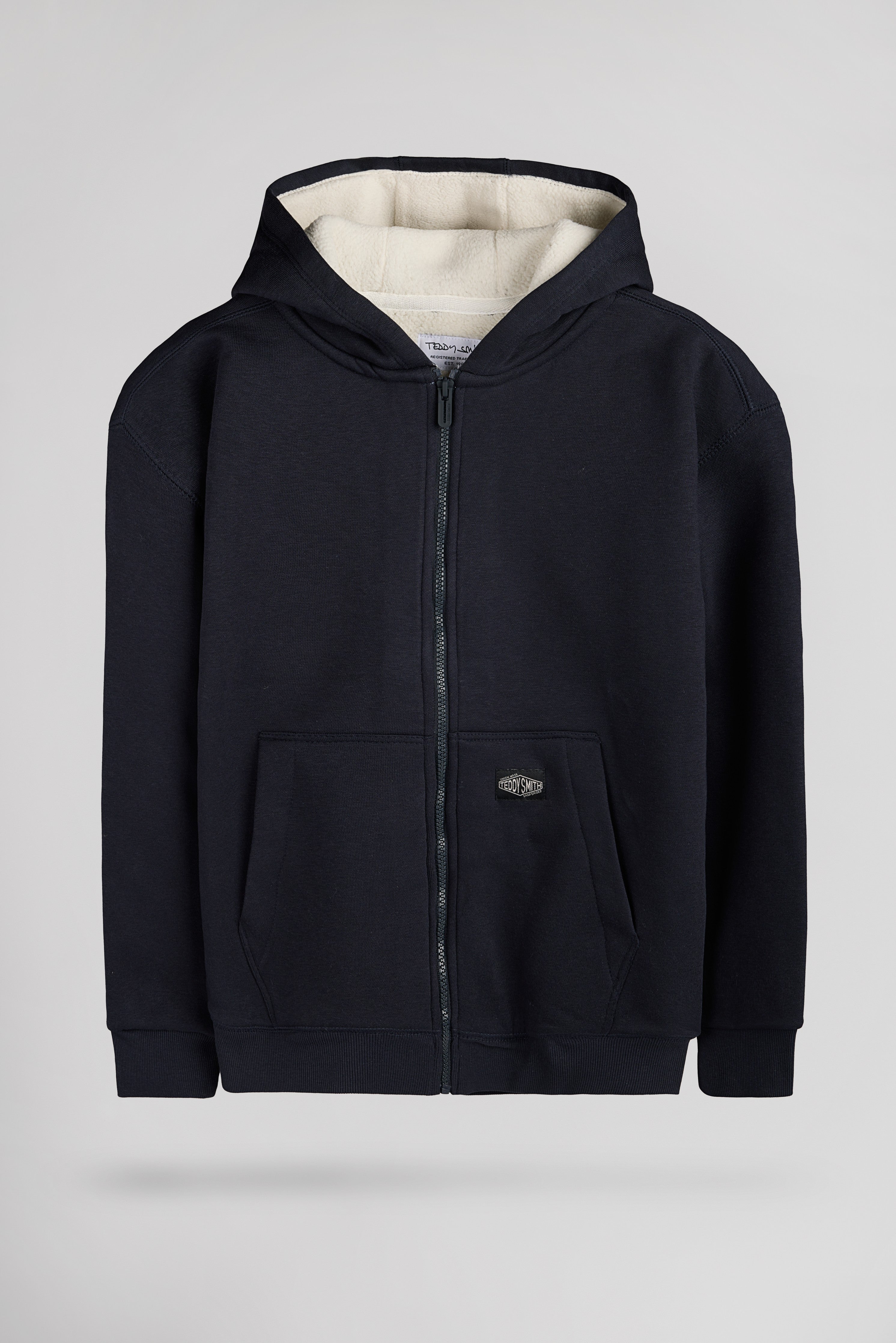 Teddy Smith G-Ony Hoody JR gilet sherpa marine garçon