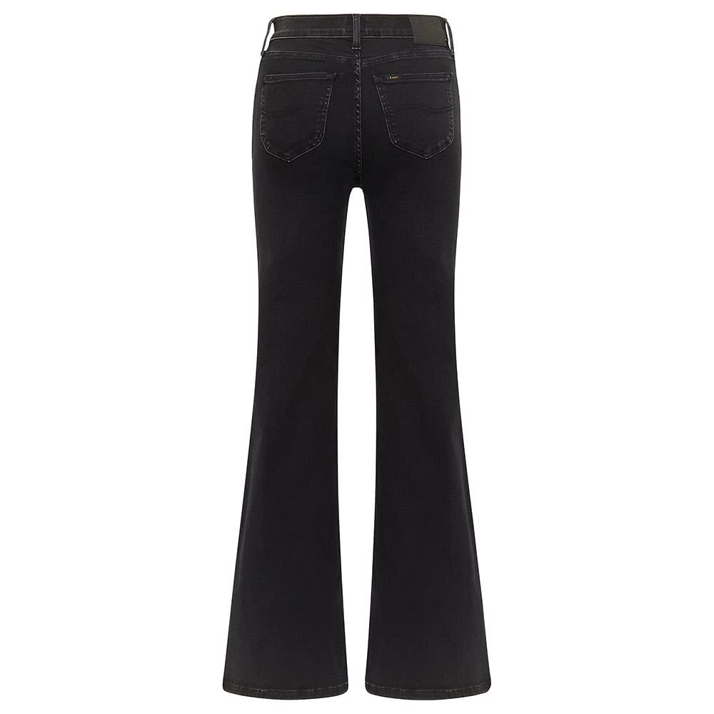Lee Foreverfit Flare jean flare femme noir boyfriend