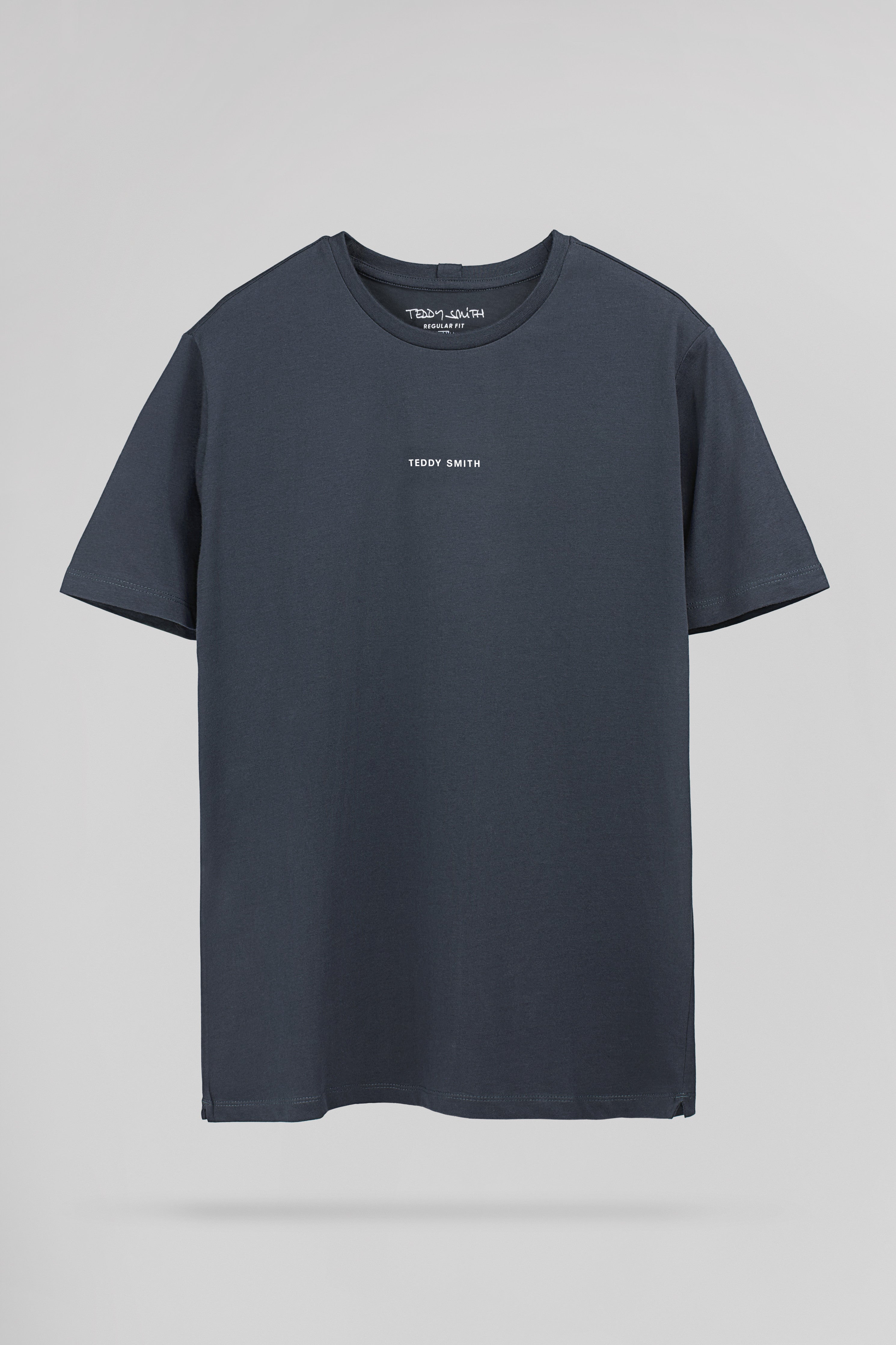Teddy Smith T-Soy 2 MC t-shirt Gris Météore 100% coton