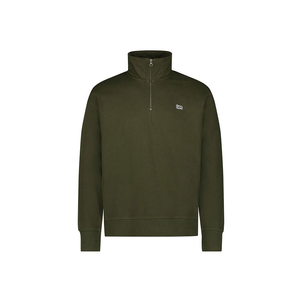 Lee Half Zip SWS sweat homme gris foncé M