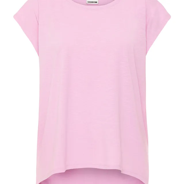 Noisy May t-shirt oversize ample col rond