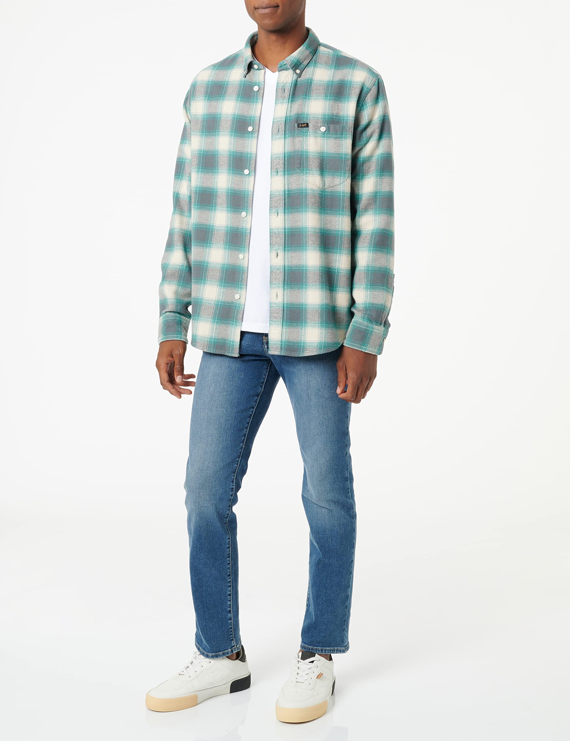 Lee Riveted Shirt chemise homme Monaco velours côtelé
