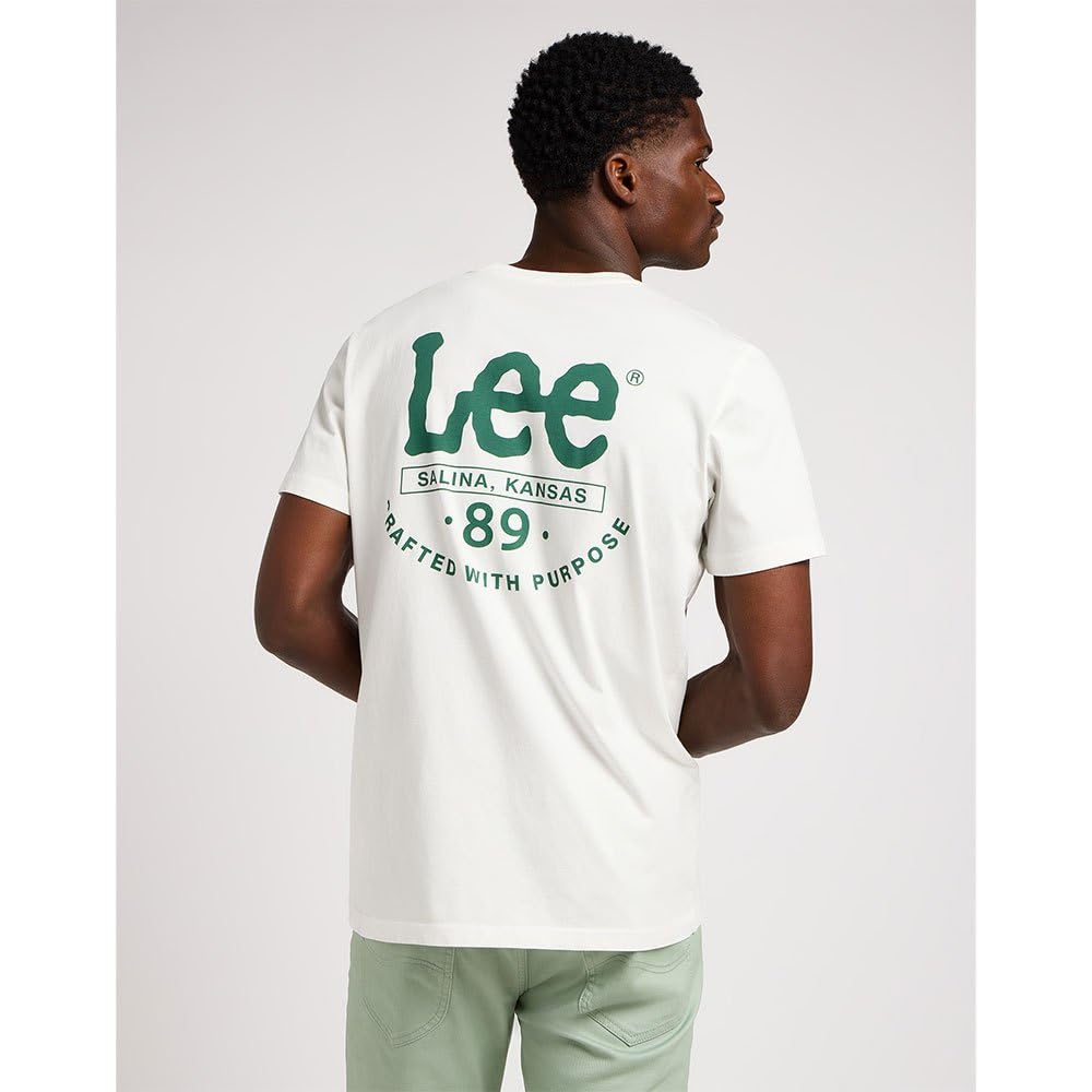 Lee SS Tee t-shirt homme écru coton