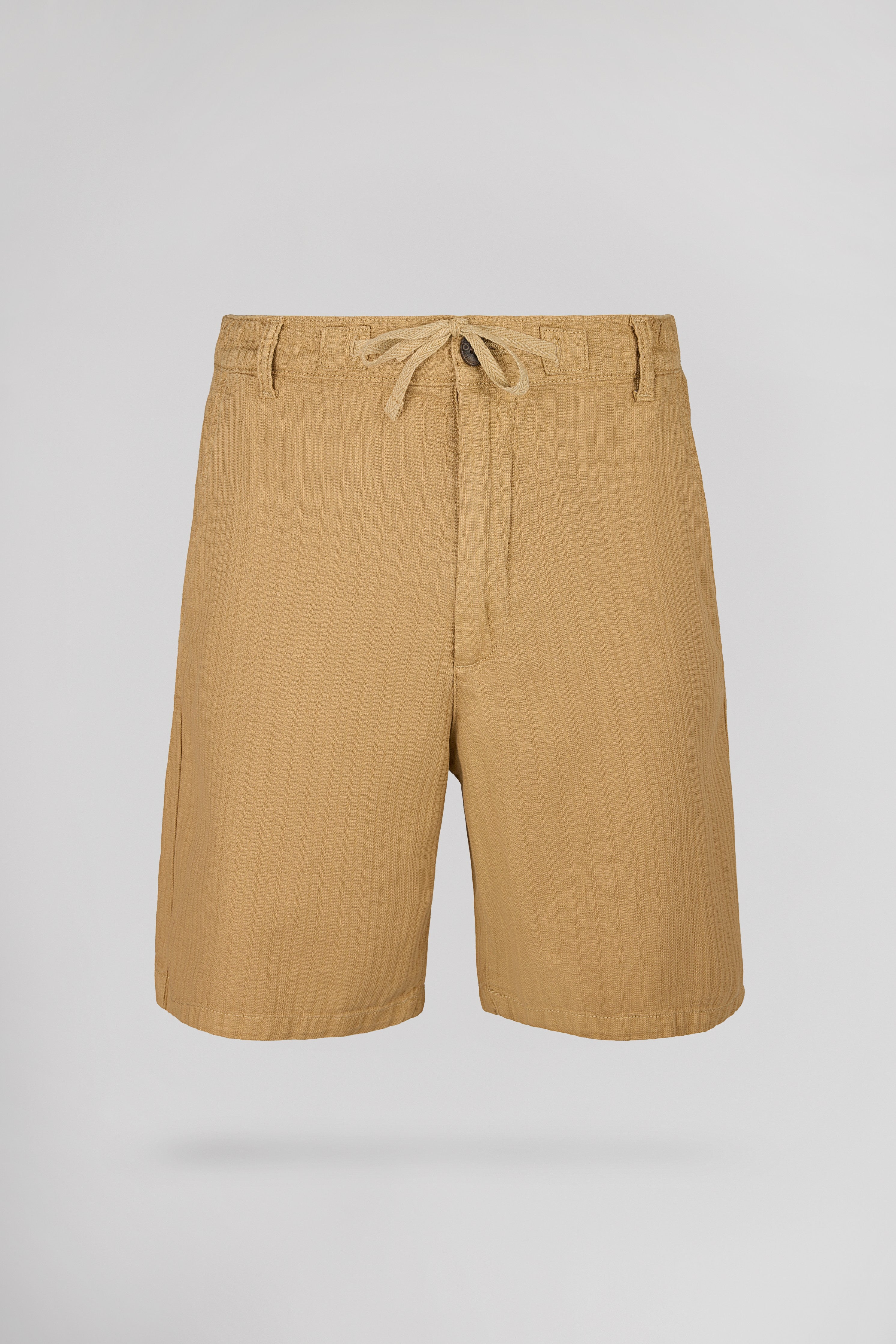 Teddy Smith S-Darius Lin short rayé beige lin