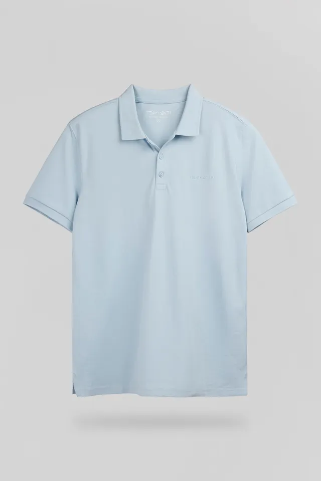 Teddy Smith P-ALBAN MC polo homme bleu pastel