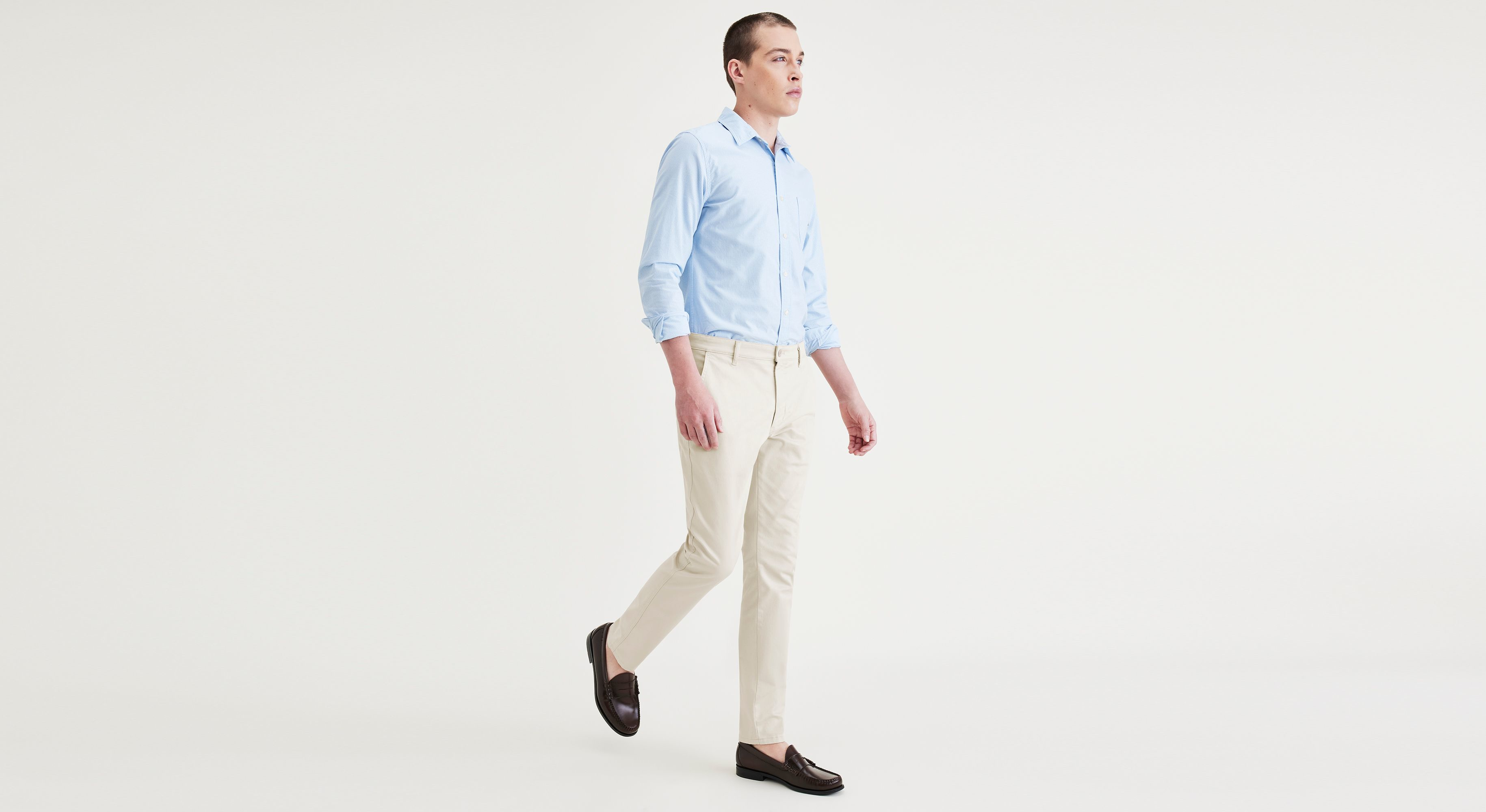Dockers Original Chino Skinny chino khaki sahara