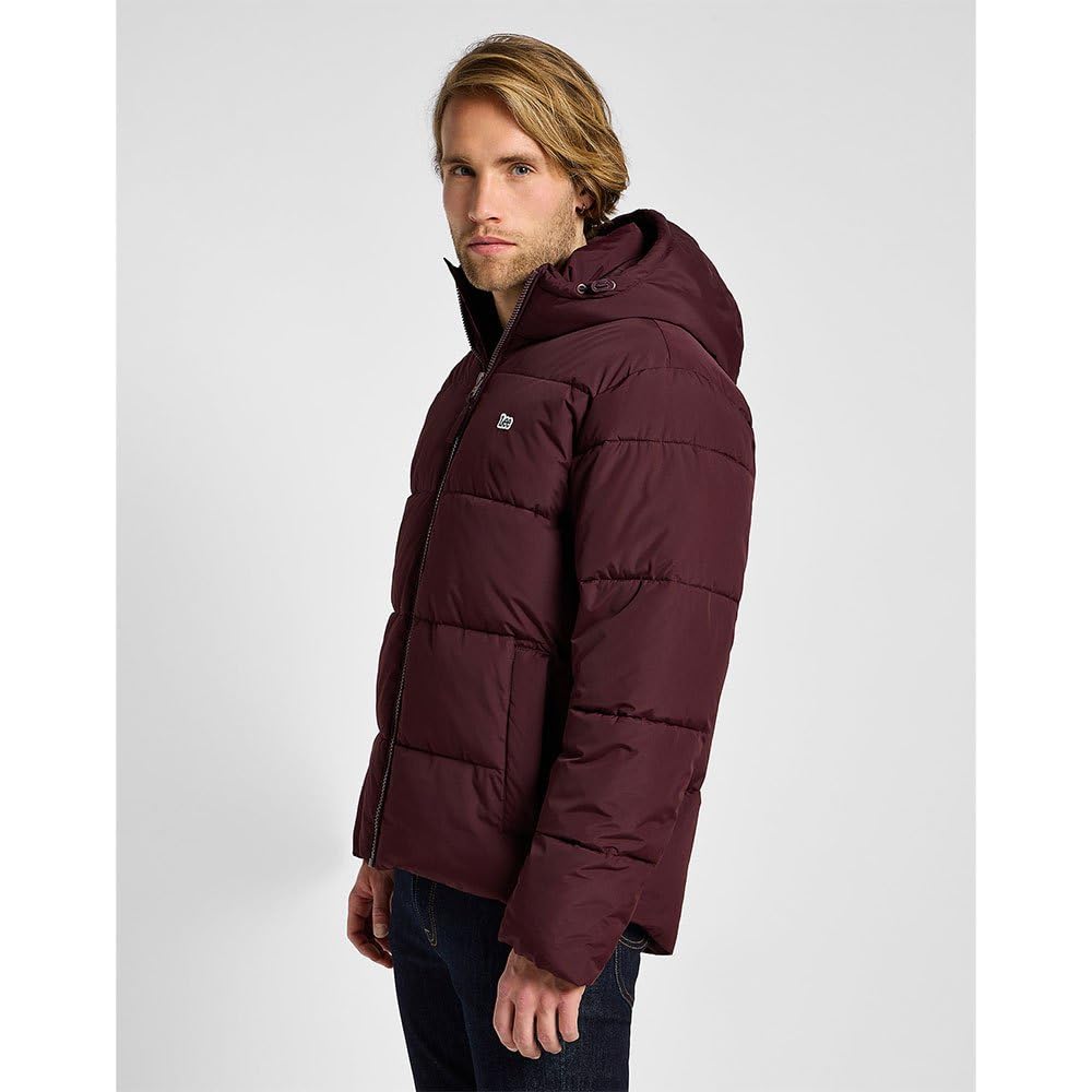Lee Puffer doudoune homme Velvet Beet matelassée