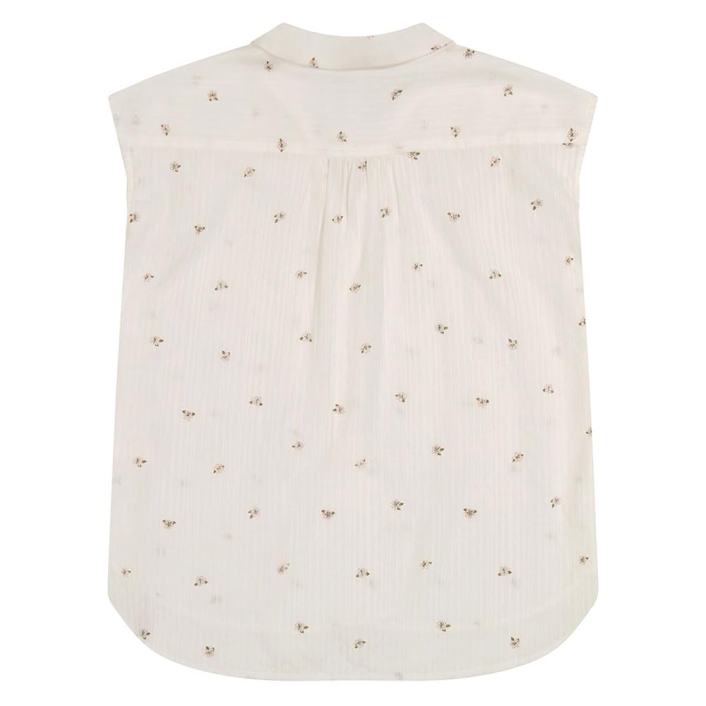 Lee Cap Sleeve Shirt chemise femme floral manches cape