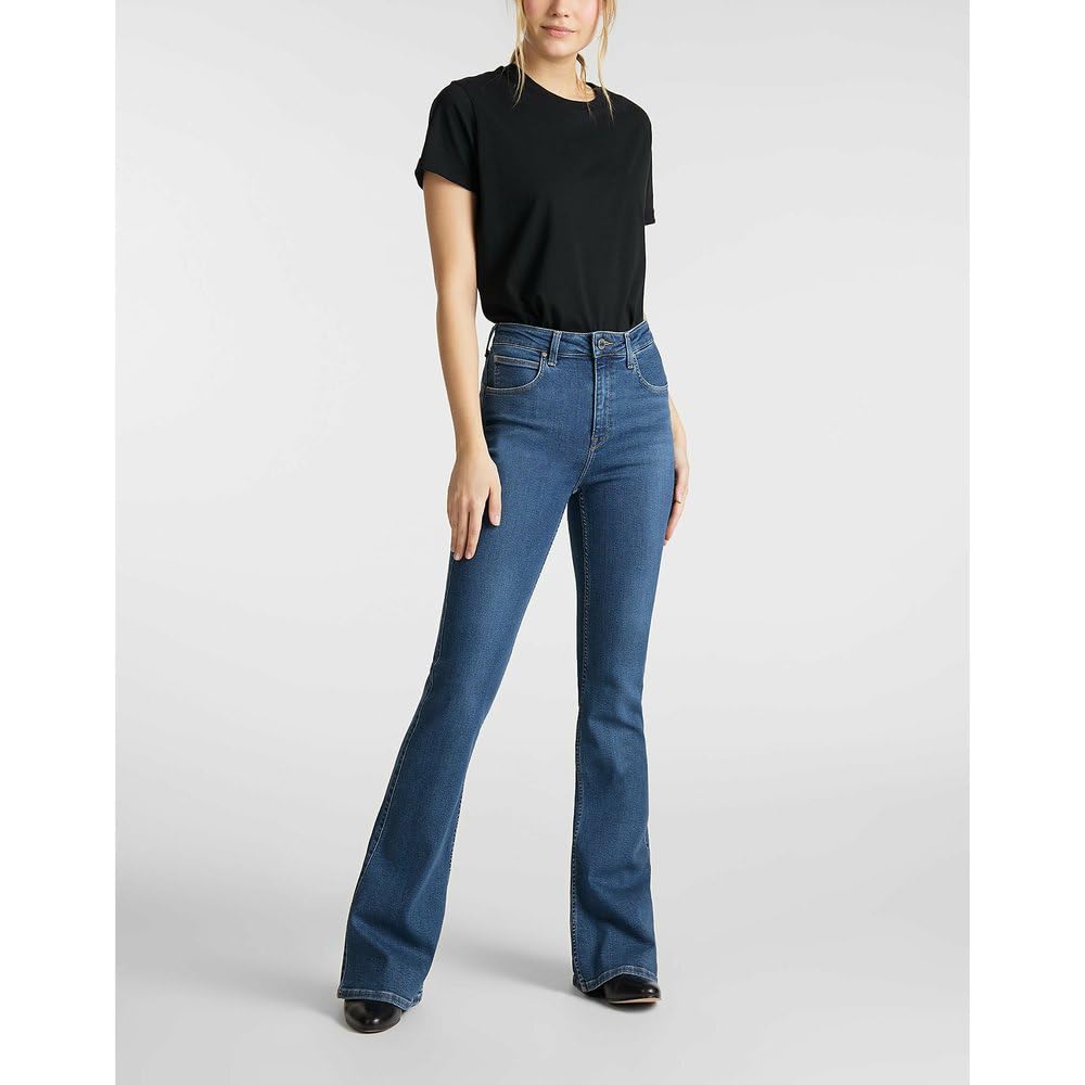 Lee Flare jean évasé femme Jackson Worn taille très haute
