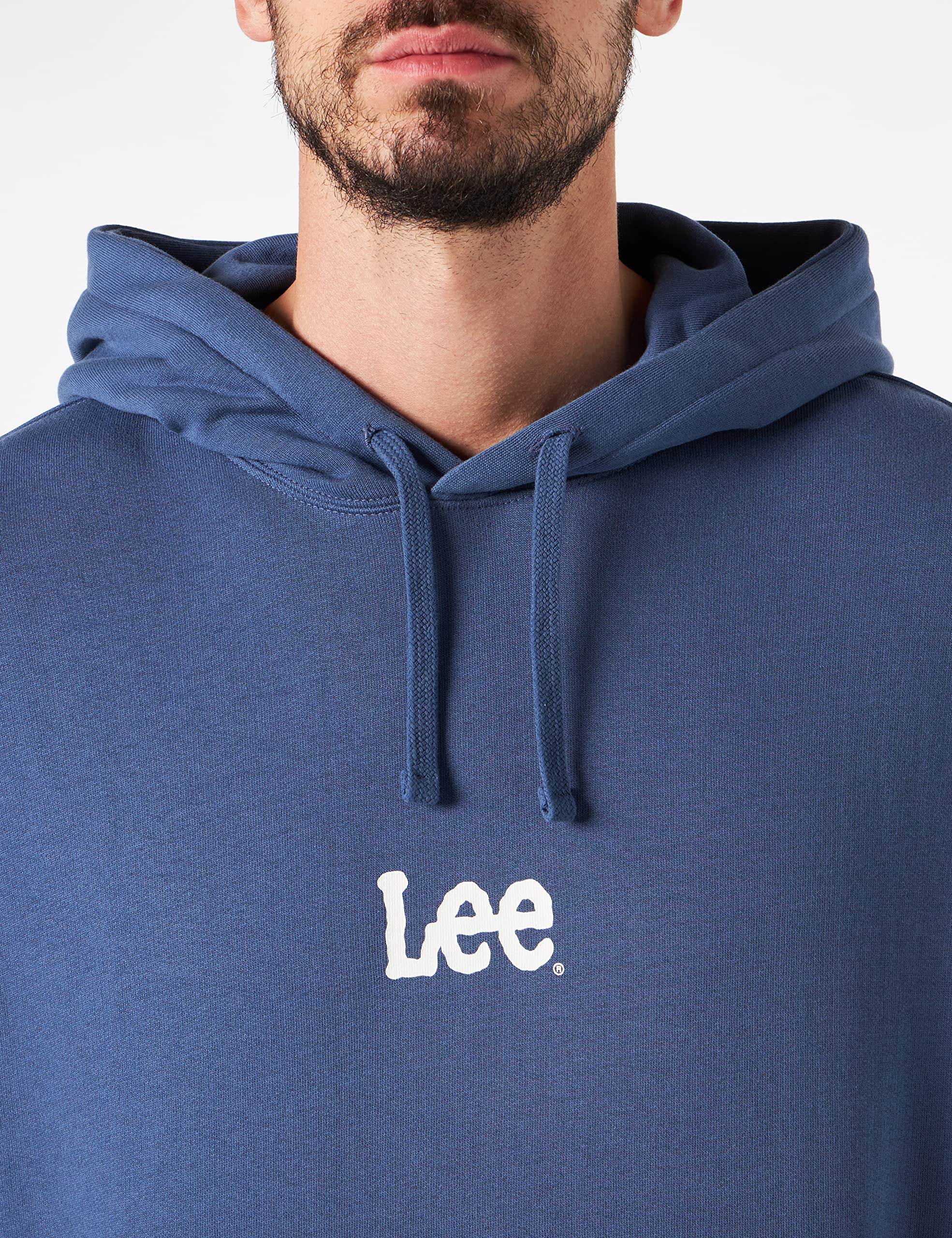 Lee Logo Loose Hoodie sweat à capuche homme