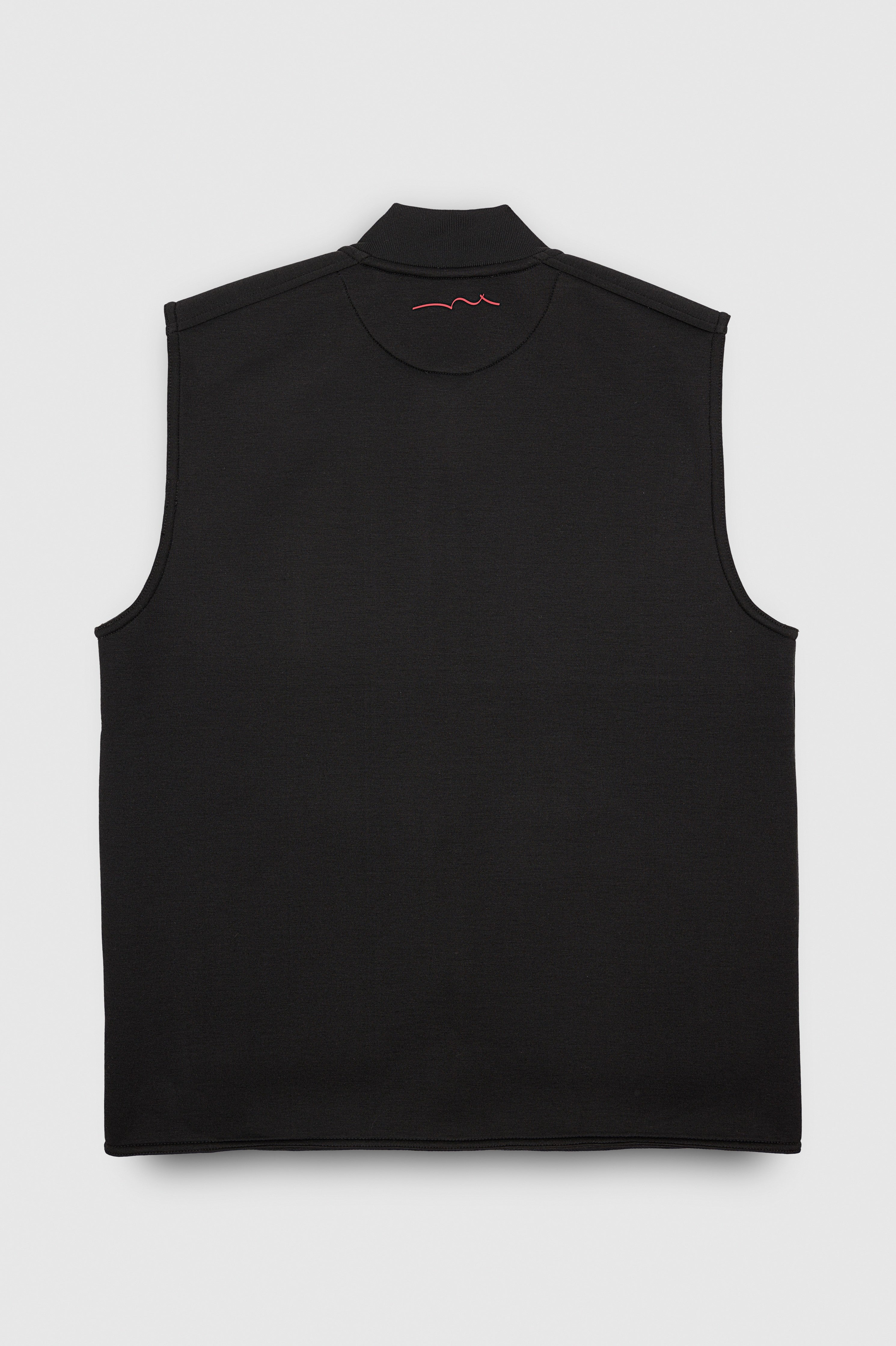 Teddy Smith G-RYSE ZIP gilet sans manches homme noir