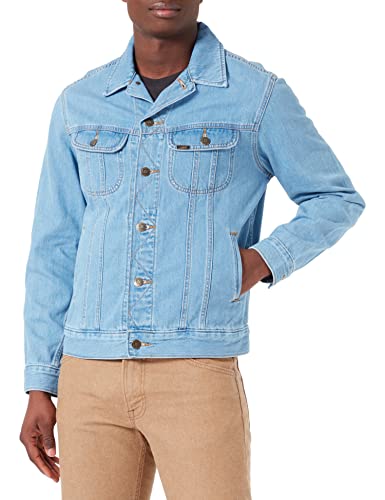 Lee Rider veste en jean homme S bleue denim