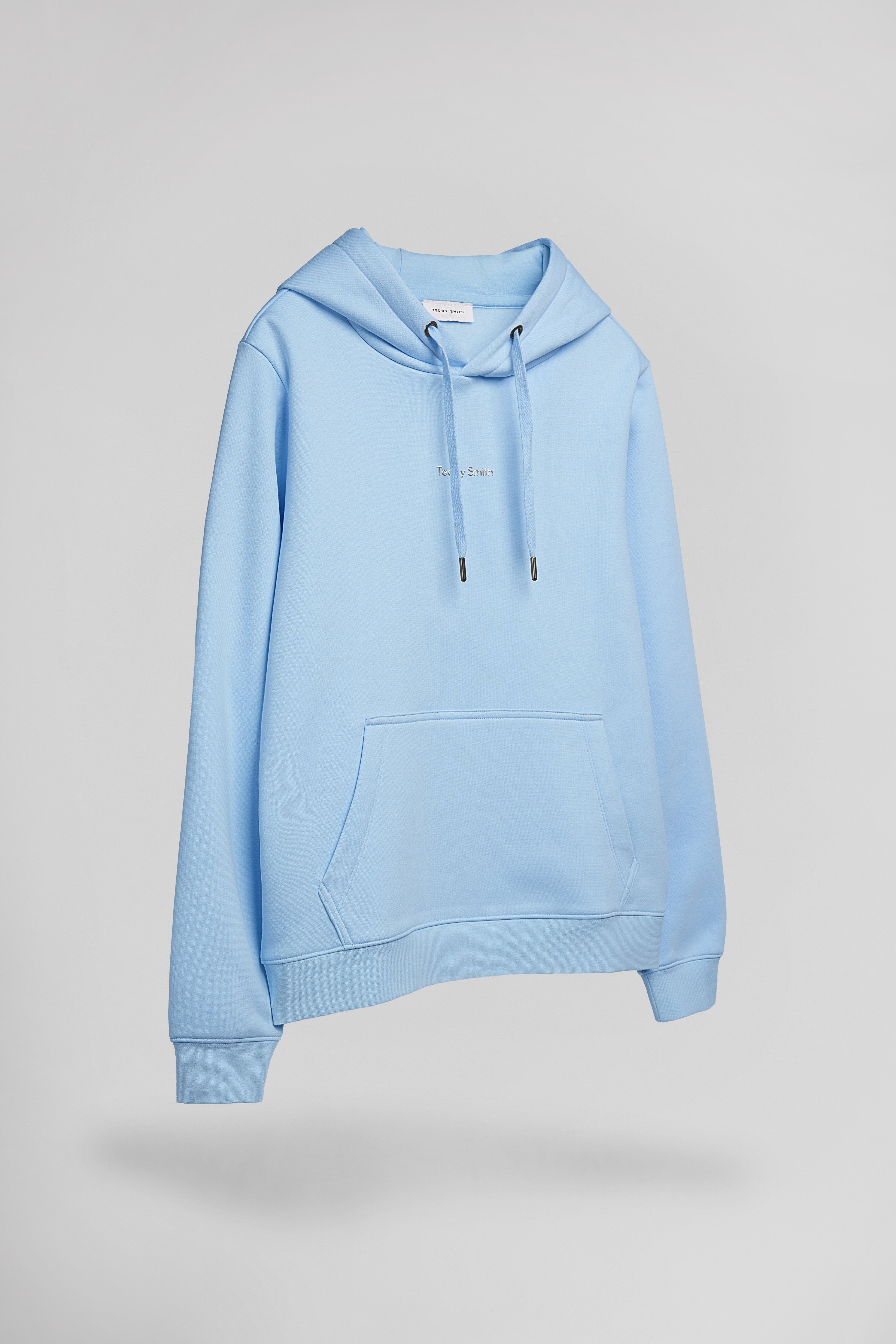 Teddy Smith S-Solene Hoody sweat capuche bleu ciel