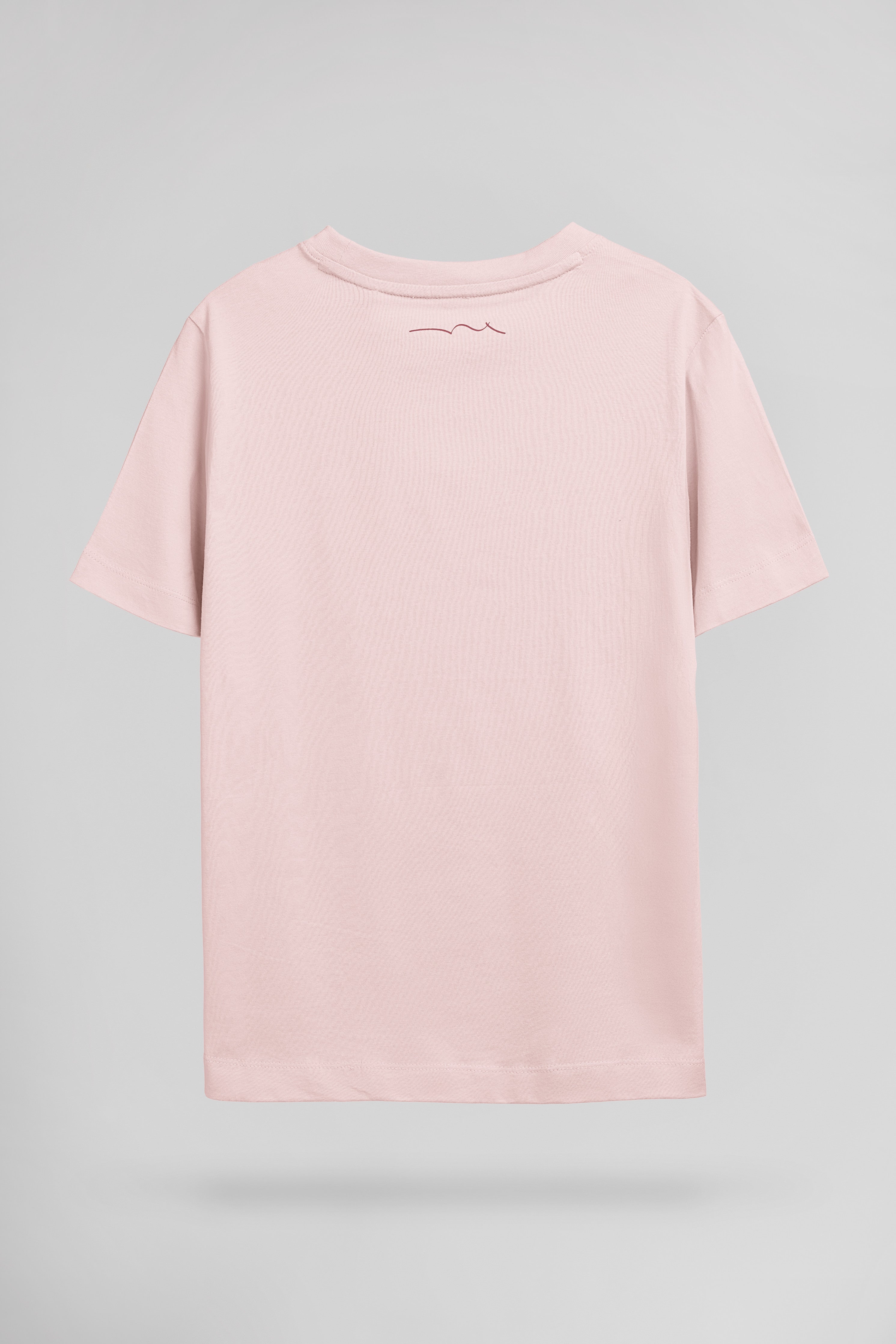Teddy Smith T-Jim Mc Jr t-shirt rose pastel coton