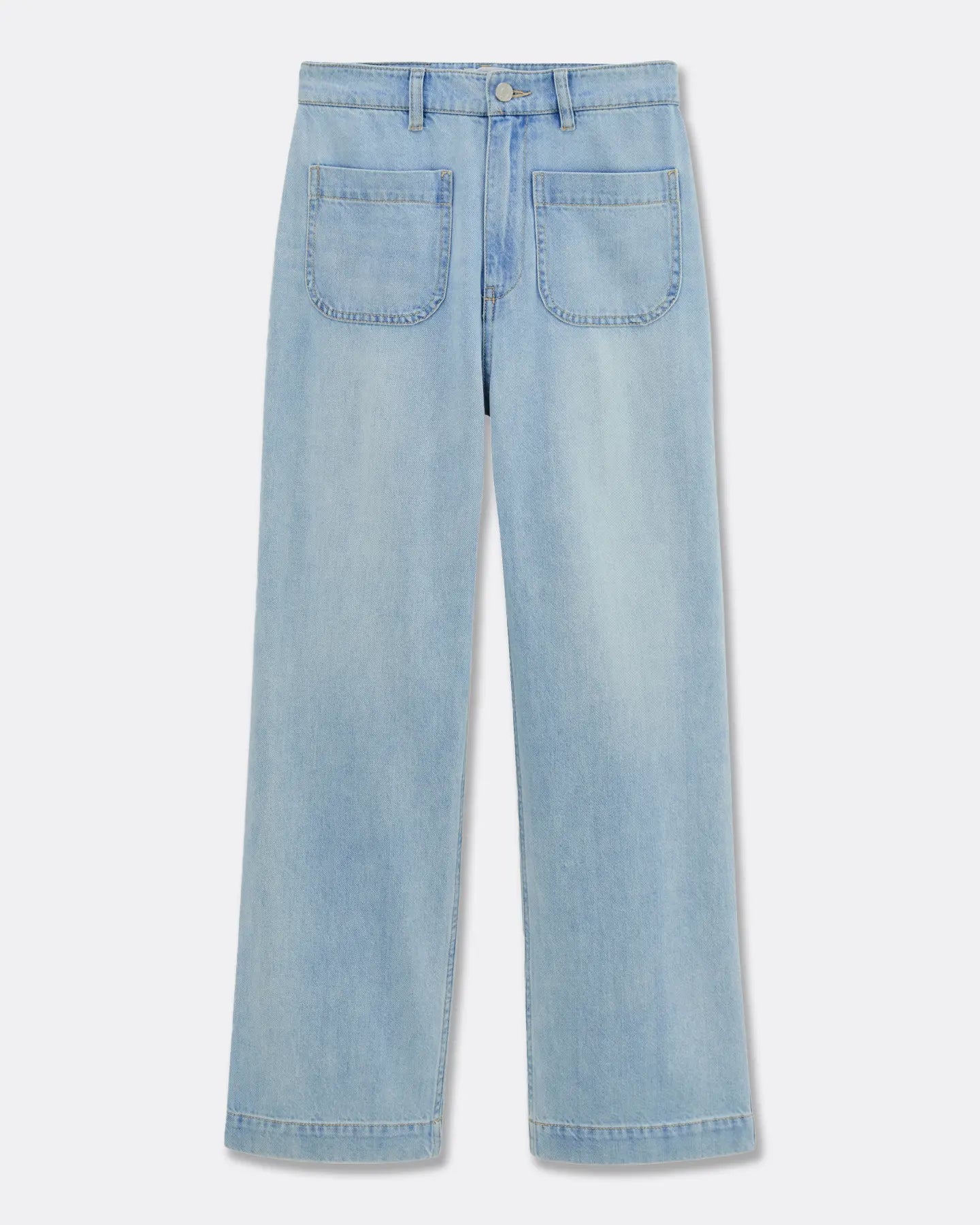 Labdip Samuel IN 09 jean taille haute dusty blue