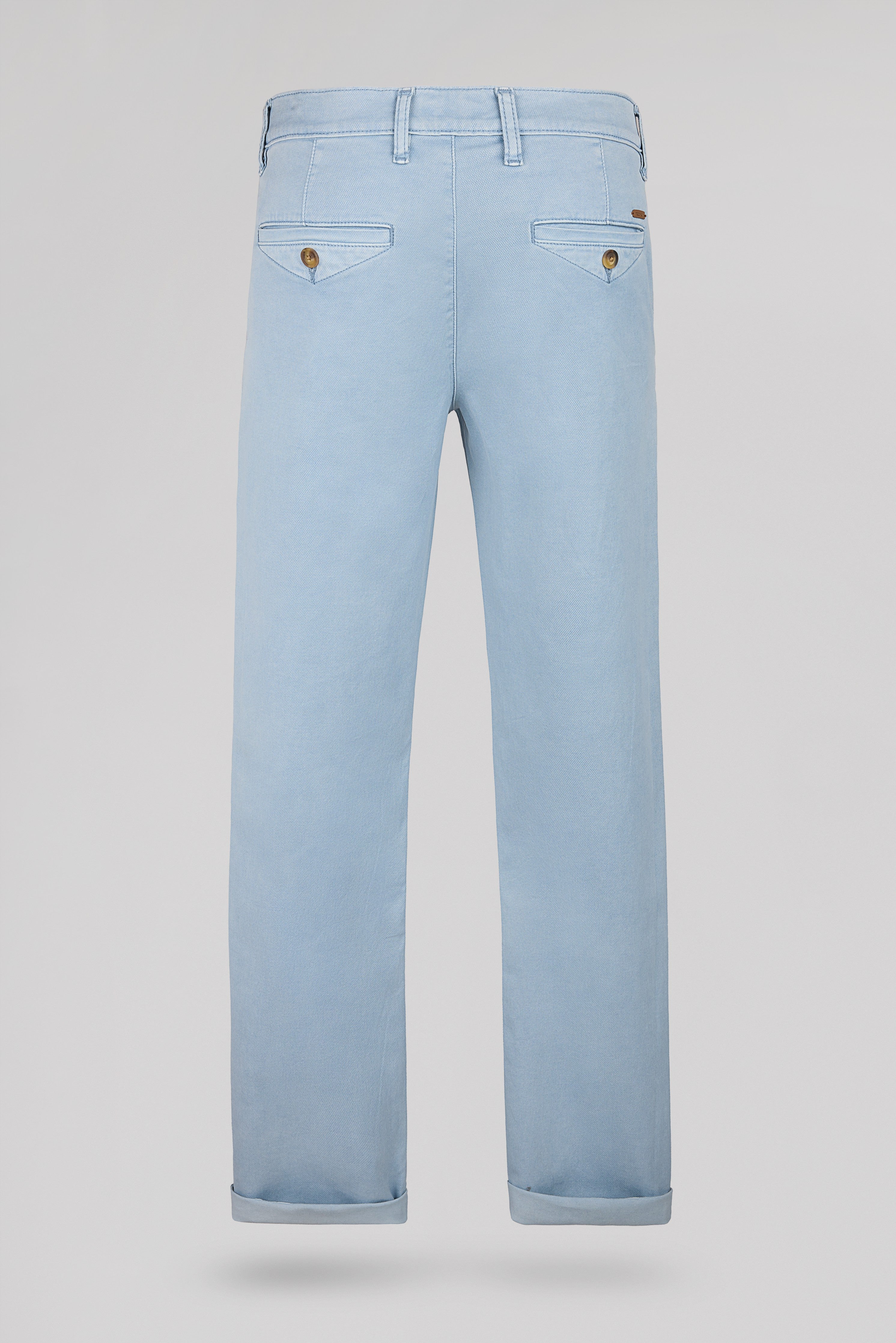 Teddy Smith Pallas Chino JA pantalon slim bleu gris stretch