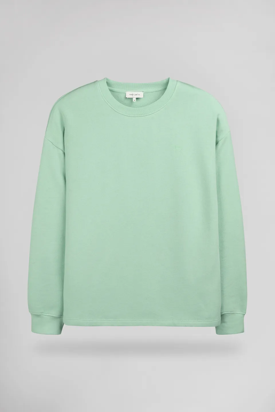 Teddy Smith S-Lucile sweat femme vert menthe molleton