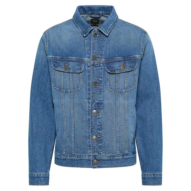 Lee Rider veste en jean homme S bleue denim