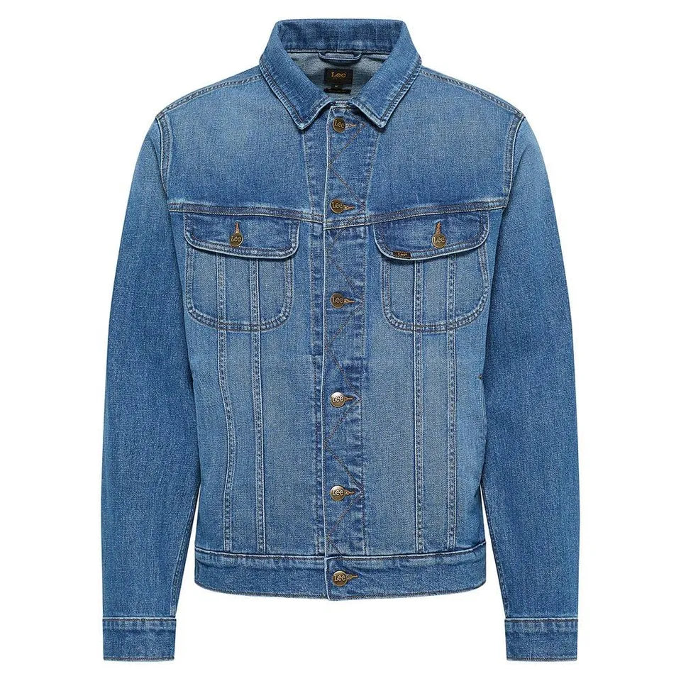 Lee Rider veste en jean homme S bleue denim