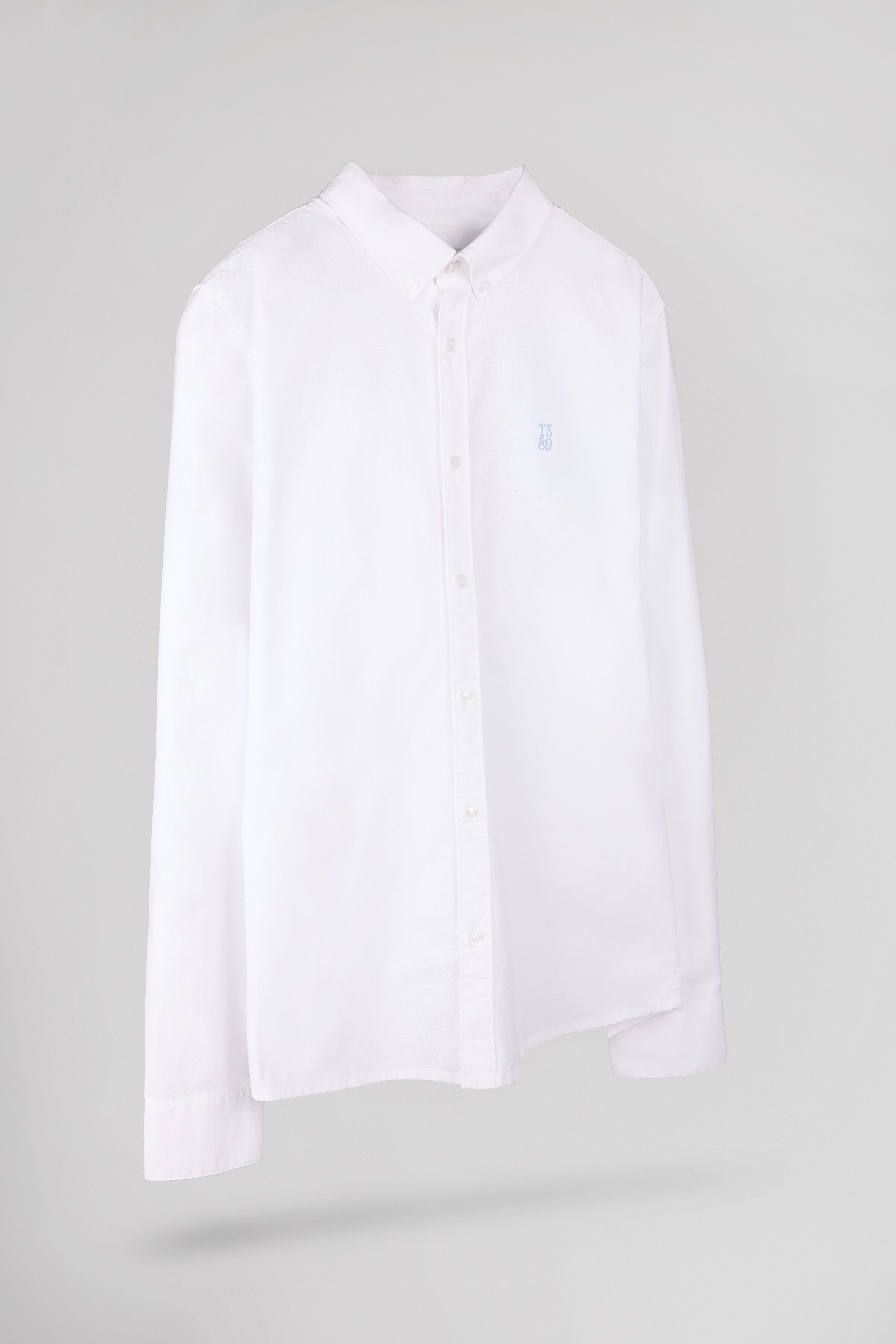Teddy Smith C-Stan ML chemise blanc oxford