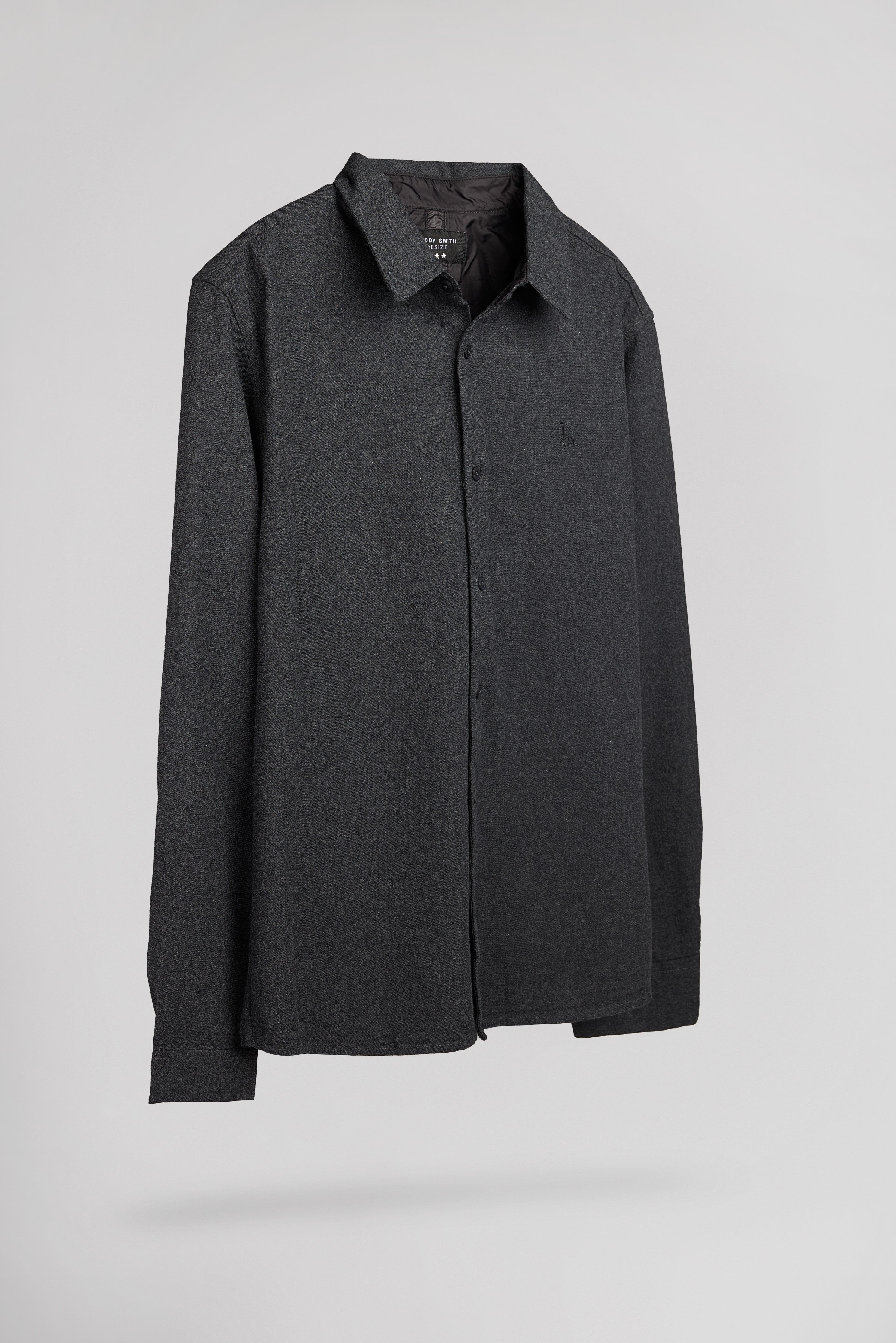 Teddy Smith C-Odin chemise flanelle Melange Black taille S
