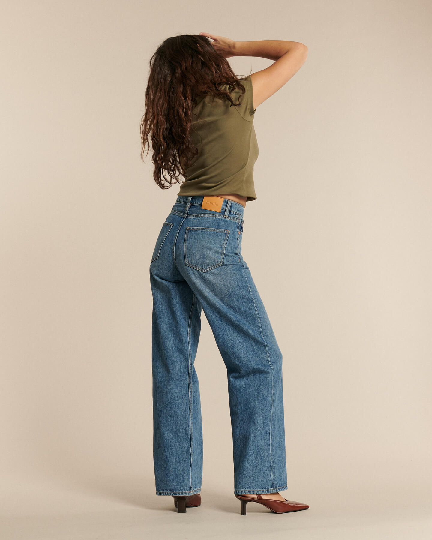 Labdip Sully Long Echo Blue IN 33 jean large coton