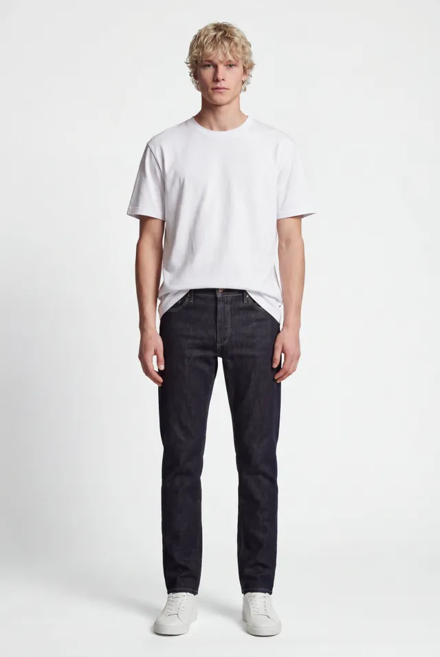 Teddy Smith Rock Dual Move L32 Dark Blue jean homme slim