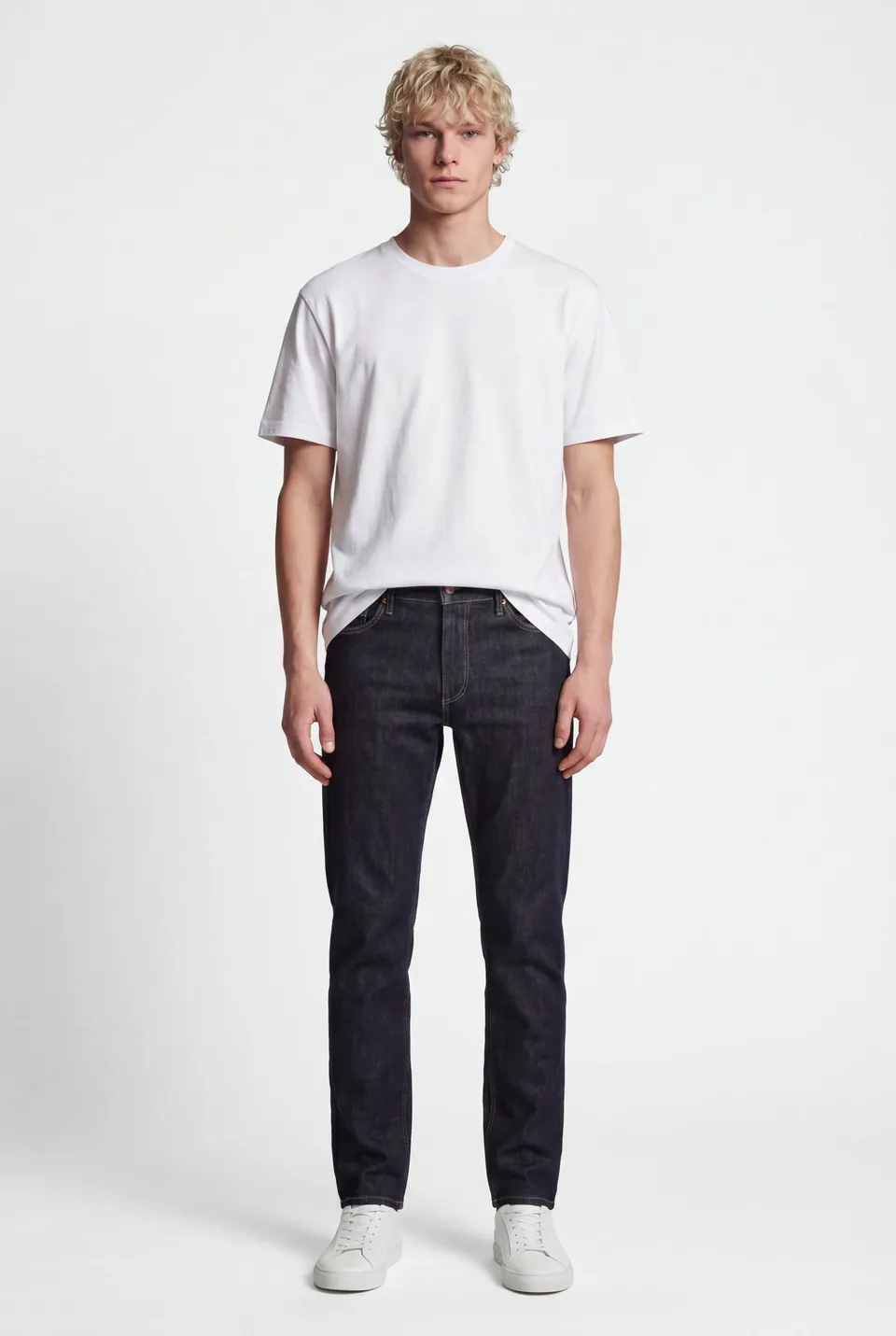 Teddy Smith Rock Dual Move L32 Dark Blue jean homme slim