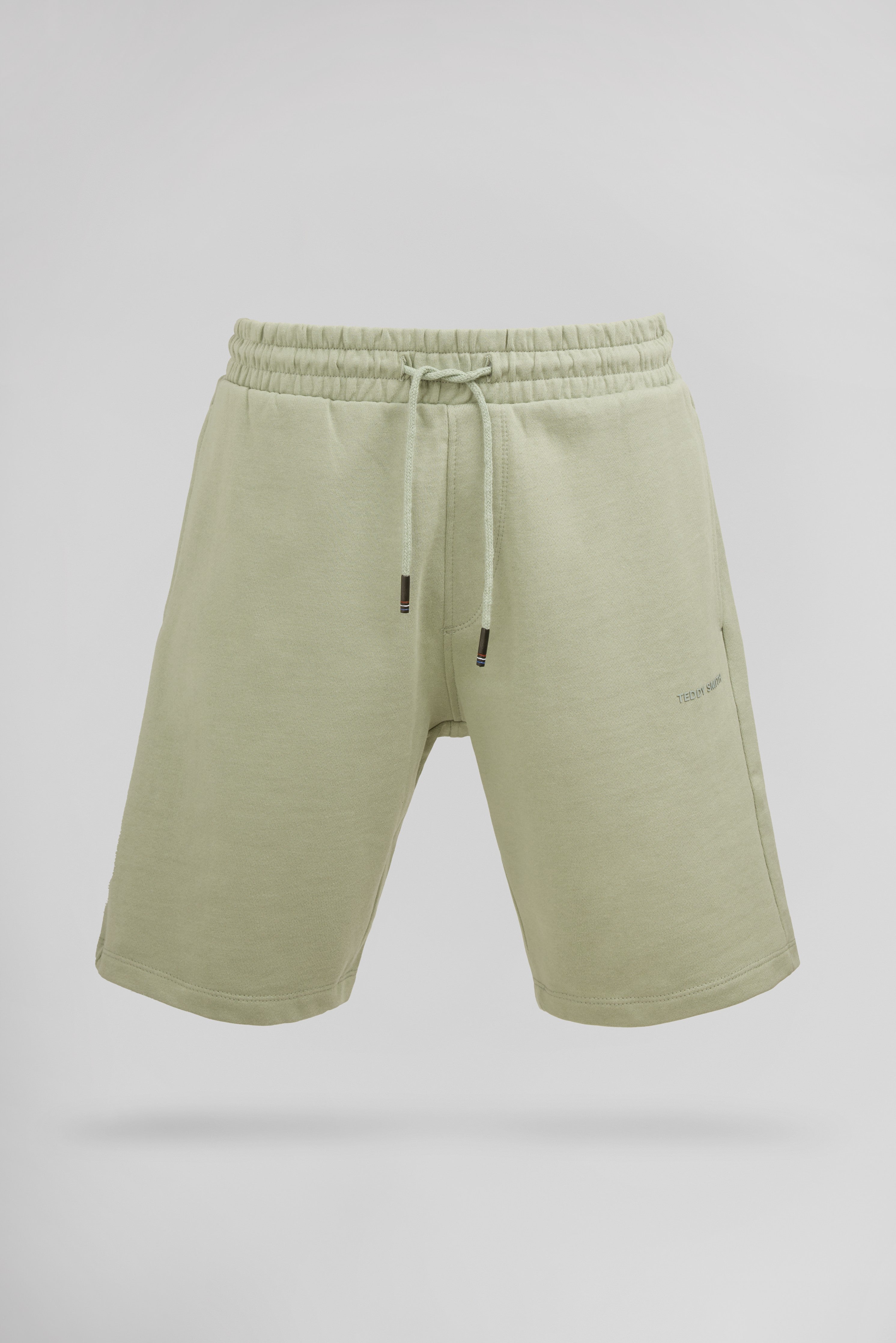 Teddy Smith S-Narky short homme vert sauge molleton