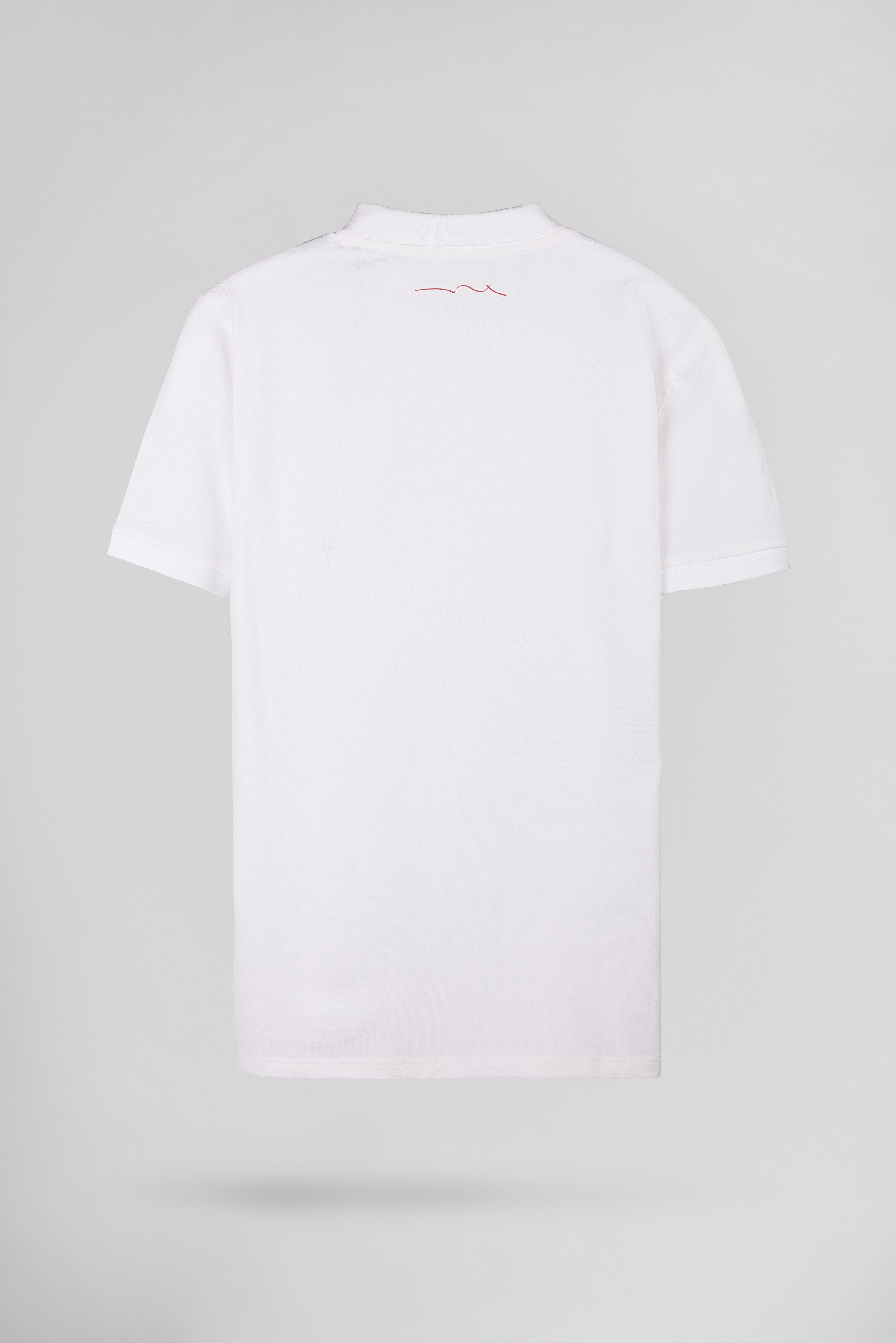 Teddy Smith P-Alban polo homme blanc piqué coton