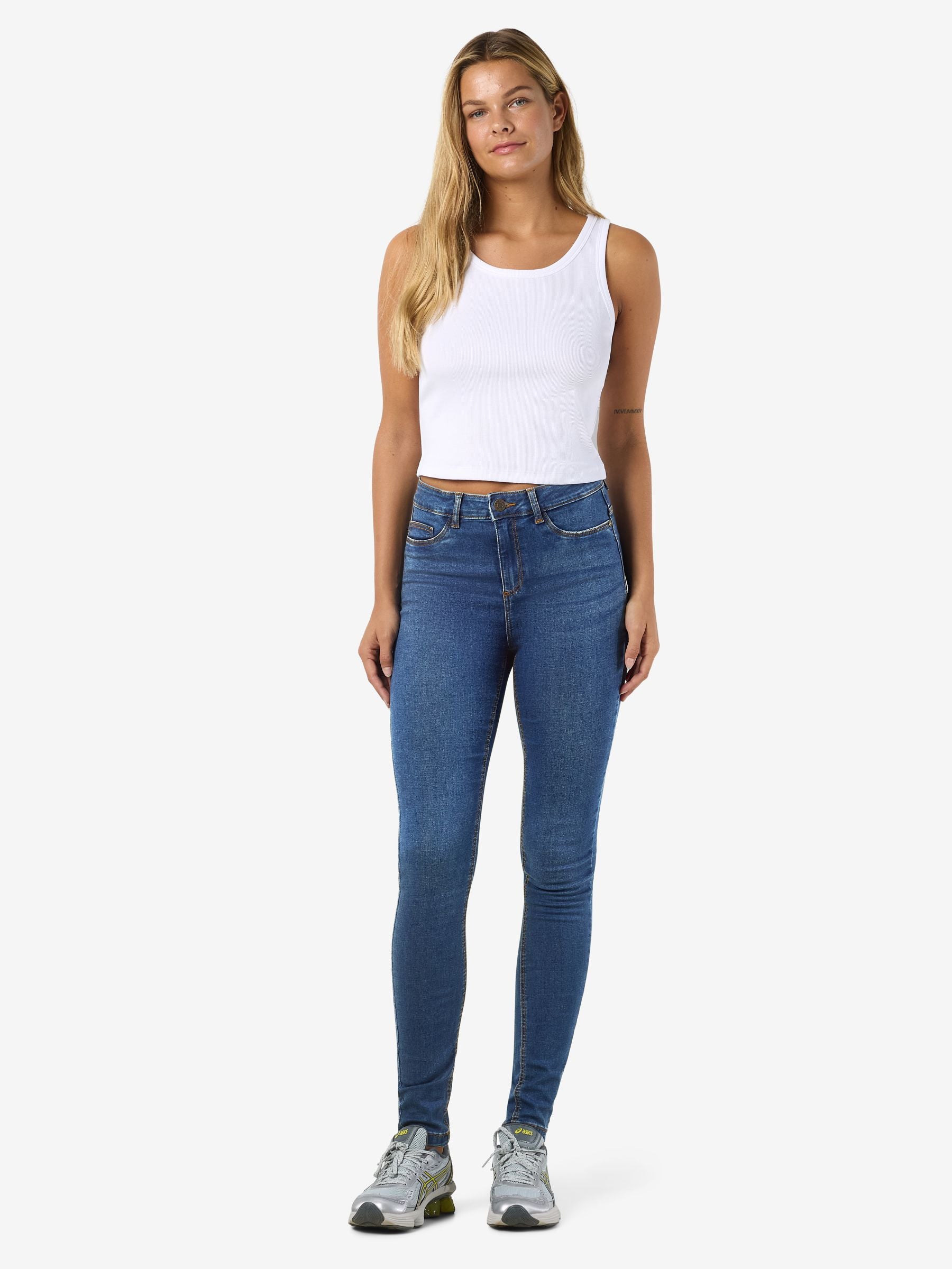 Noisy May Callie jean skinny taille haute stretch
