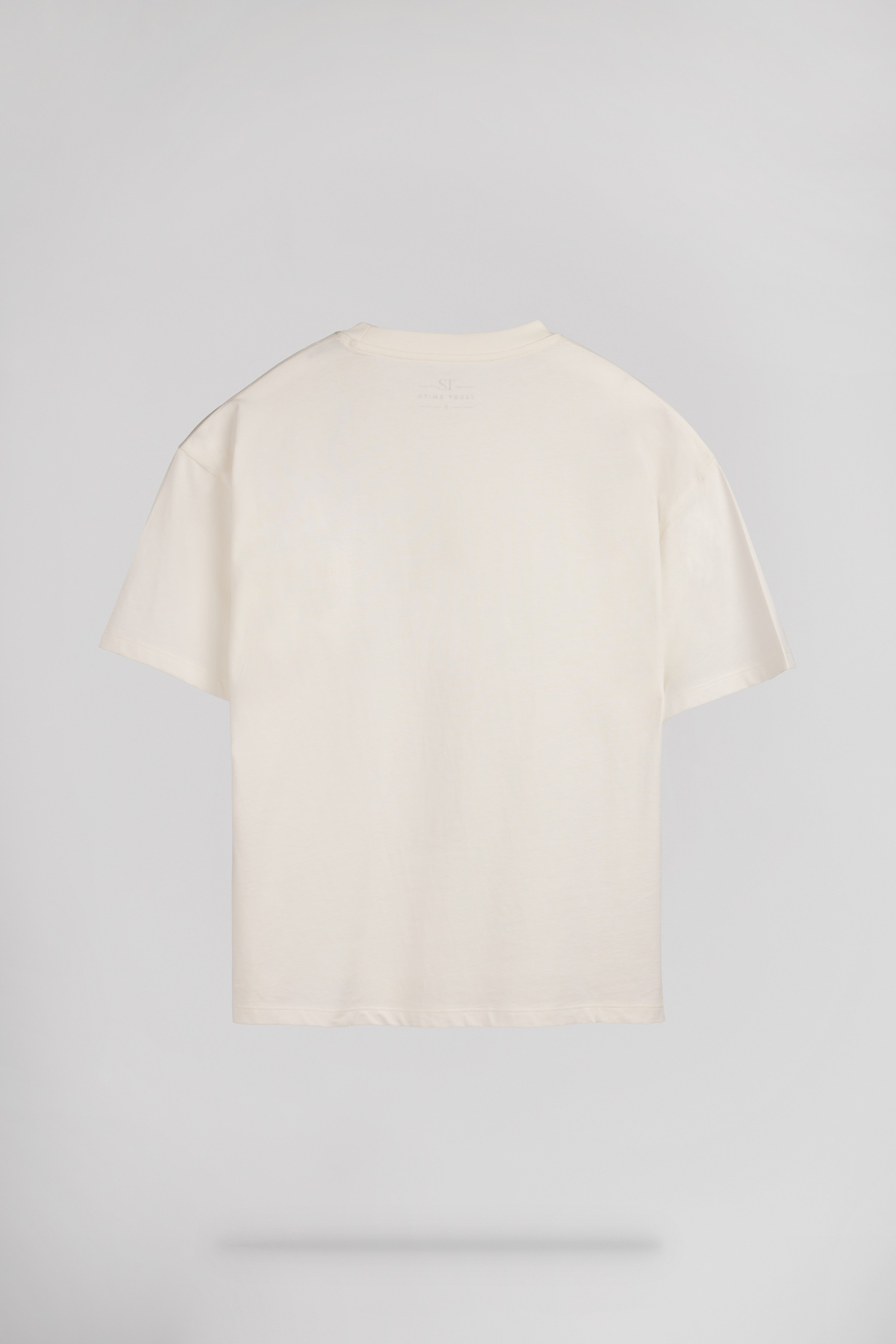 Teddy Smith T-Lyana MC Middle White t-shirt coton blanc femme
