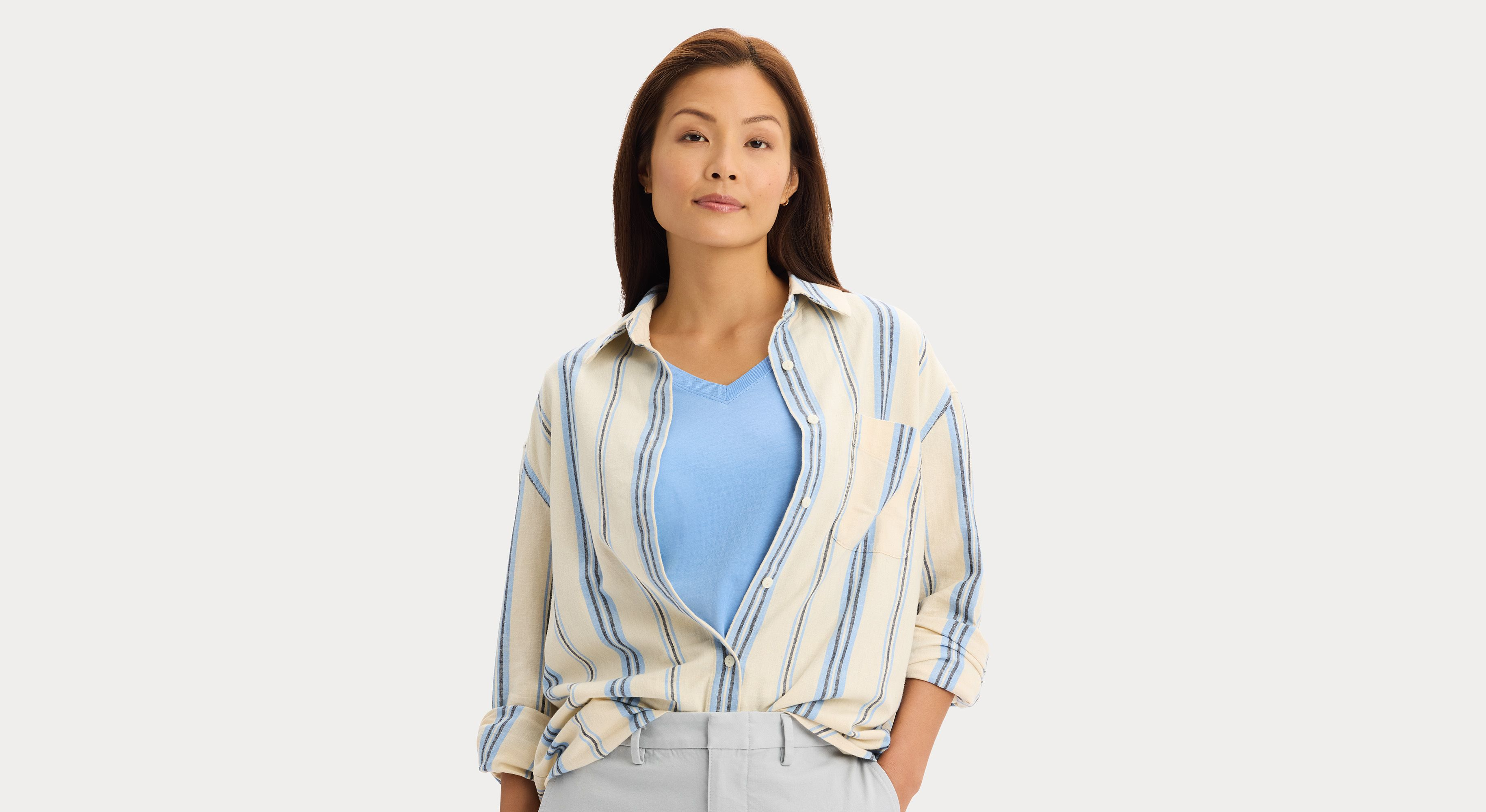 Dockers Relaxed chemise relaxed bleu vista