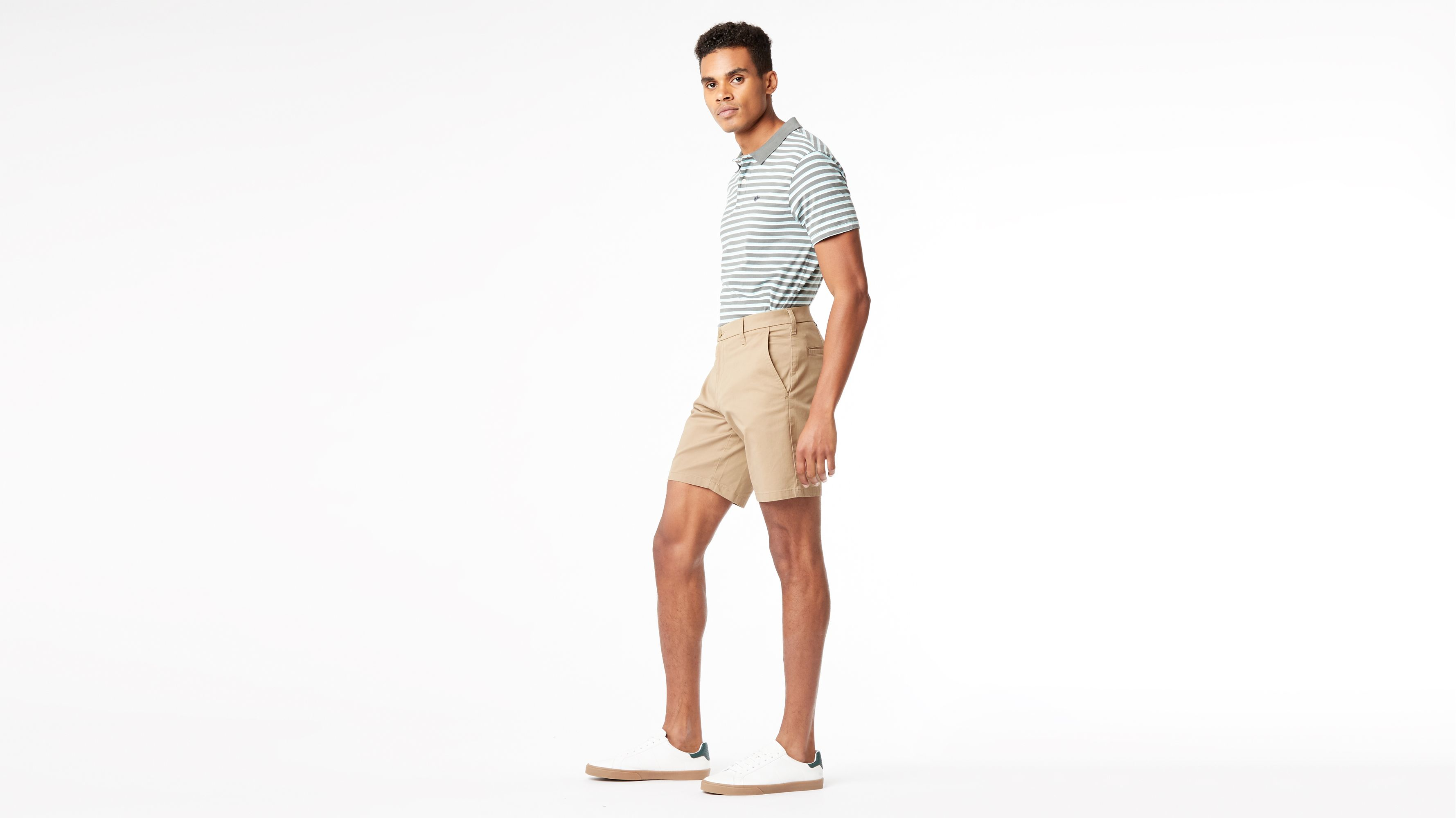 Dockers Ultimate Shorts short homme kaki coupe droite