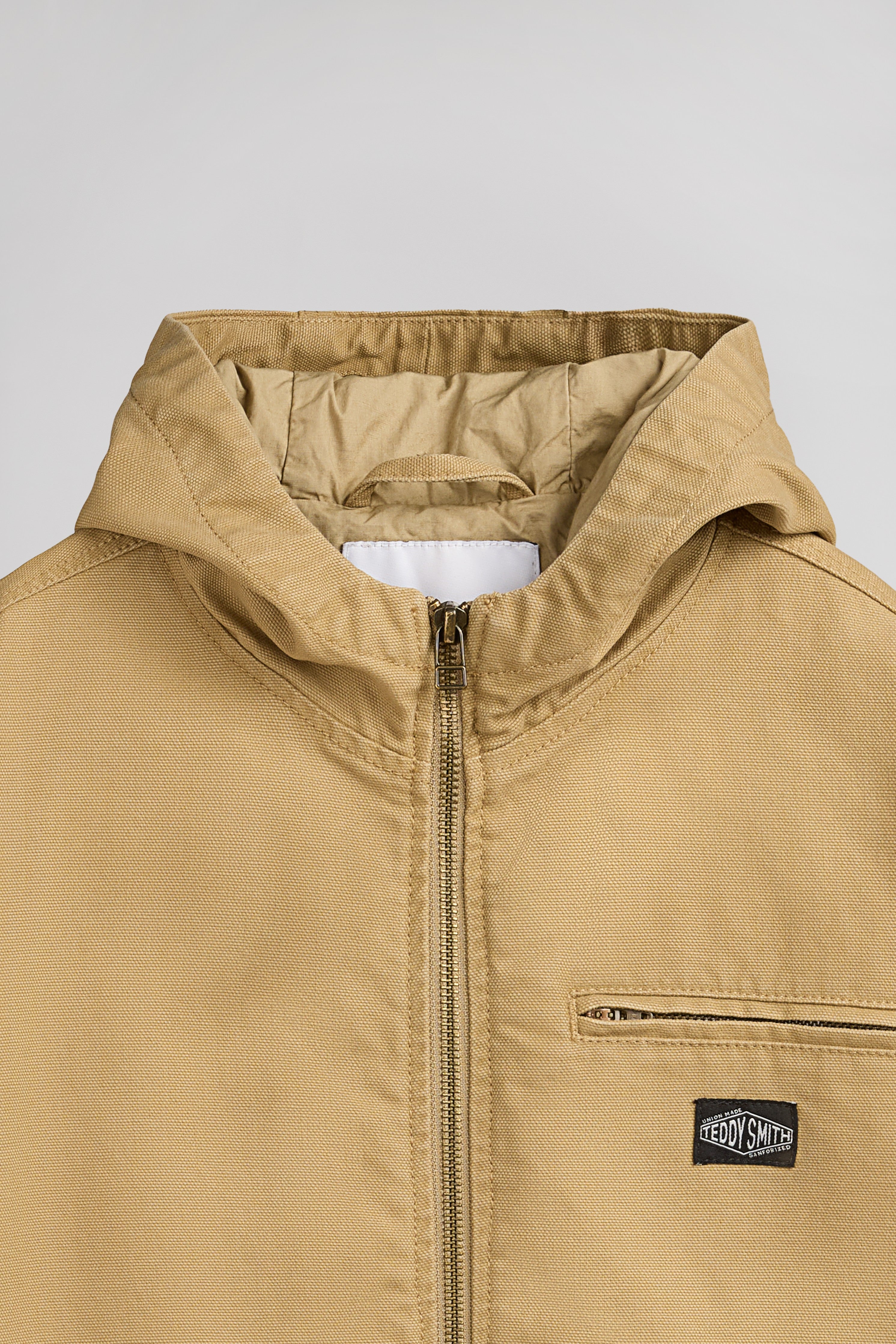Teddy Smith B-Sanho JR blouson beige garçon coton