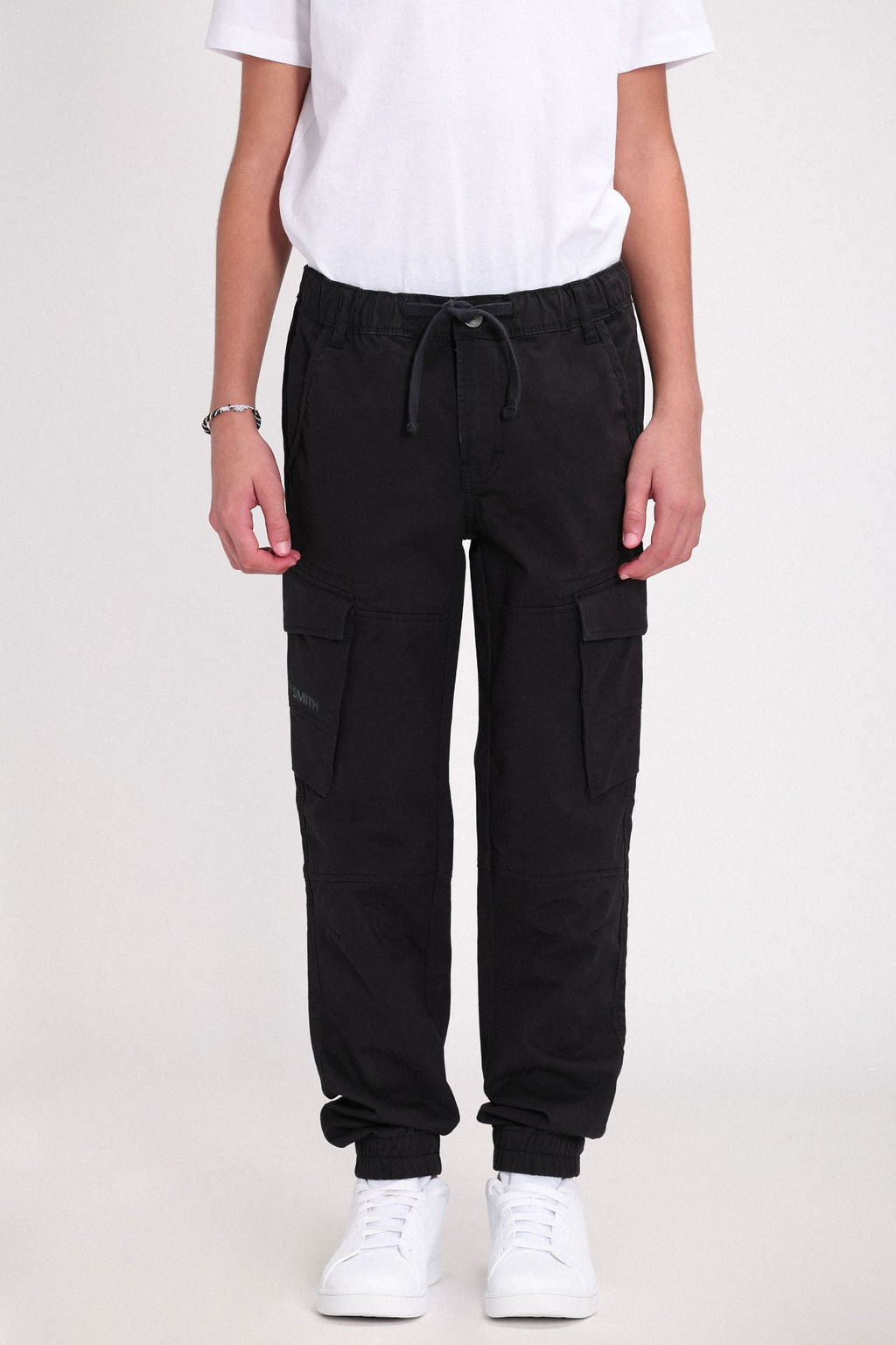 TEDDY SMITH P-MURRAY pantalon cargo garçon charbon stretch