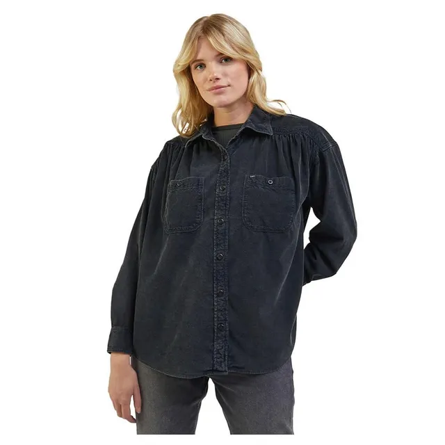 Lee Frontier t-shirt femme M bleu Mid Cascade
