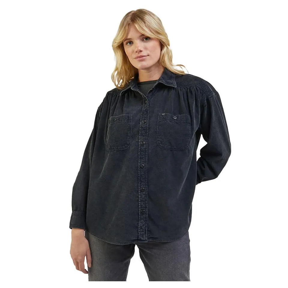 Lee Frontier t-shirt femme M bleu Mid Cascade