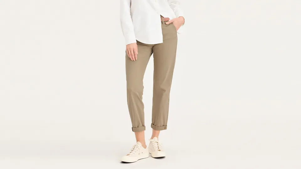 Dockers Weekend Chino Slim Fit pantalon beige long