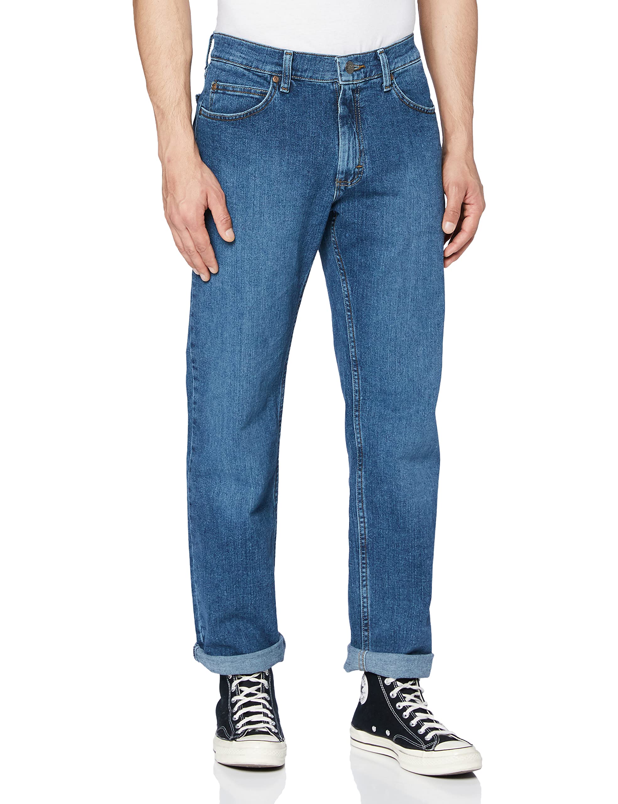 Lee Legendary jean droit Noir Surteint coupe regular