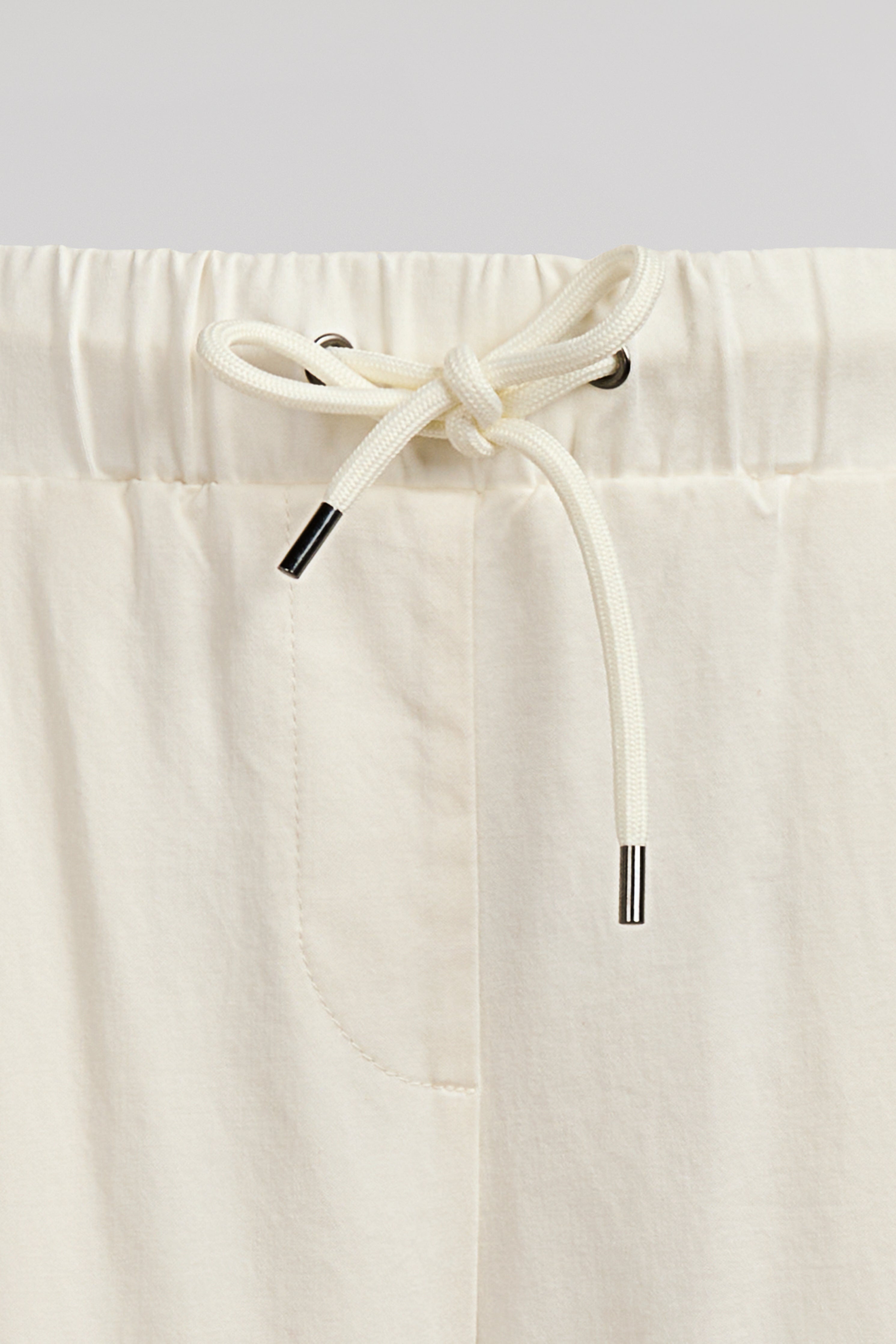 Teddy Smith Jogo Lyoc pantalon femme middle white satiné