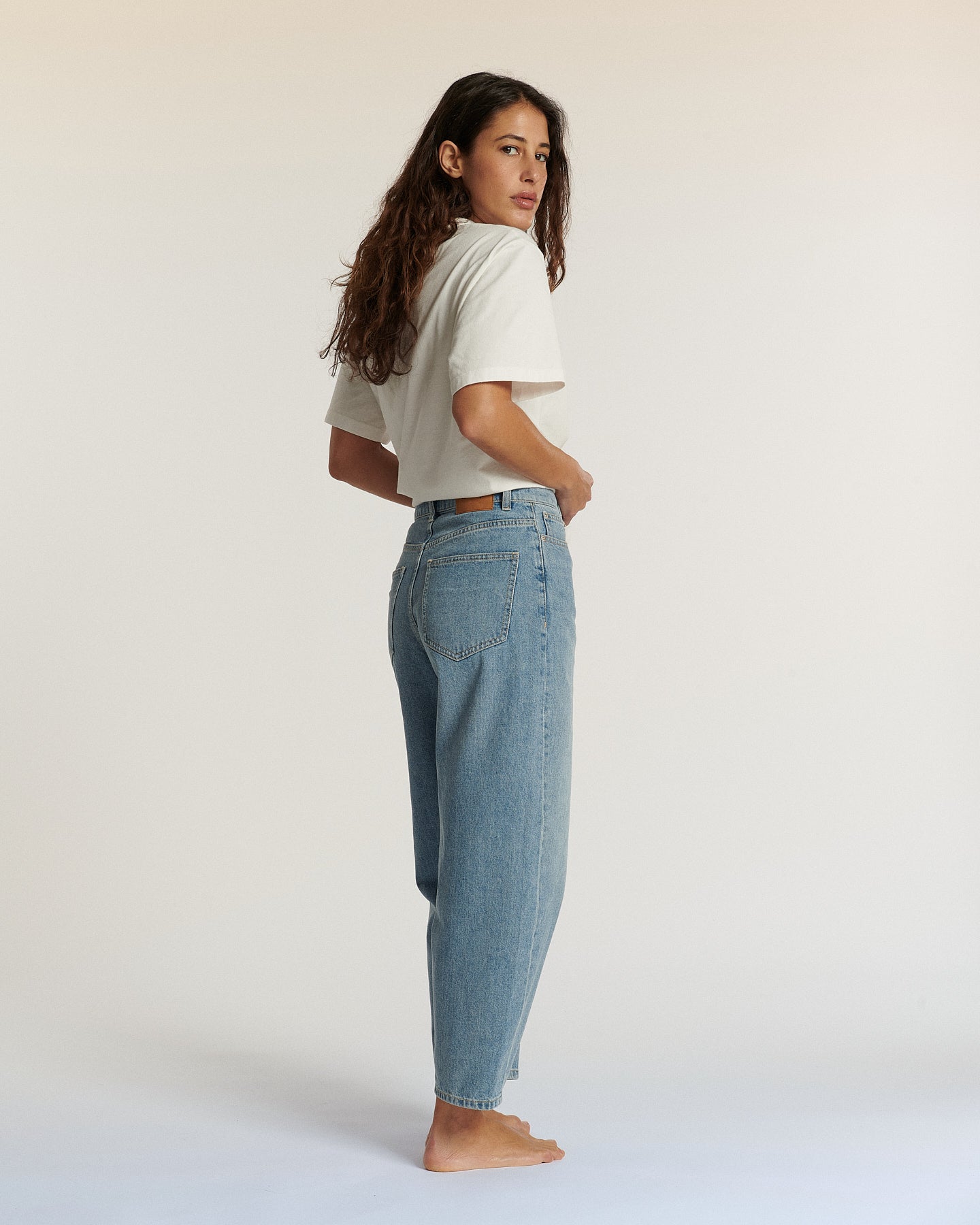 Labdip Jemma Light Blue IN27 jean ballon bleu clair